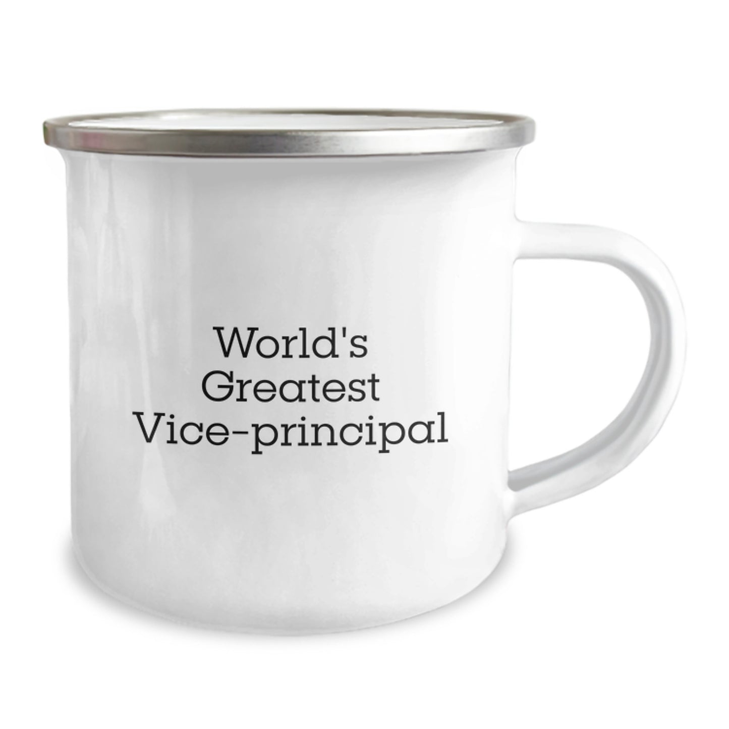 Funny Vice-principal Gifts from Friends, Unique Camping Mug for World's Greatest Vice-principal, Christmas Unique Gifts - Image 2