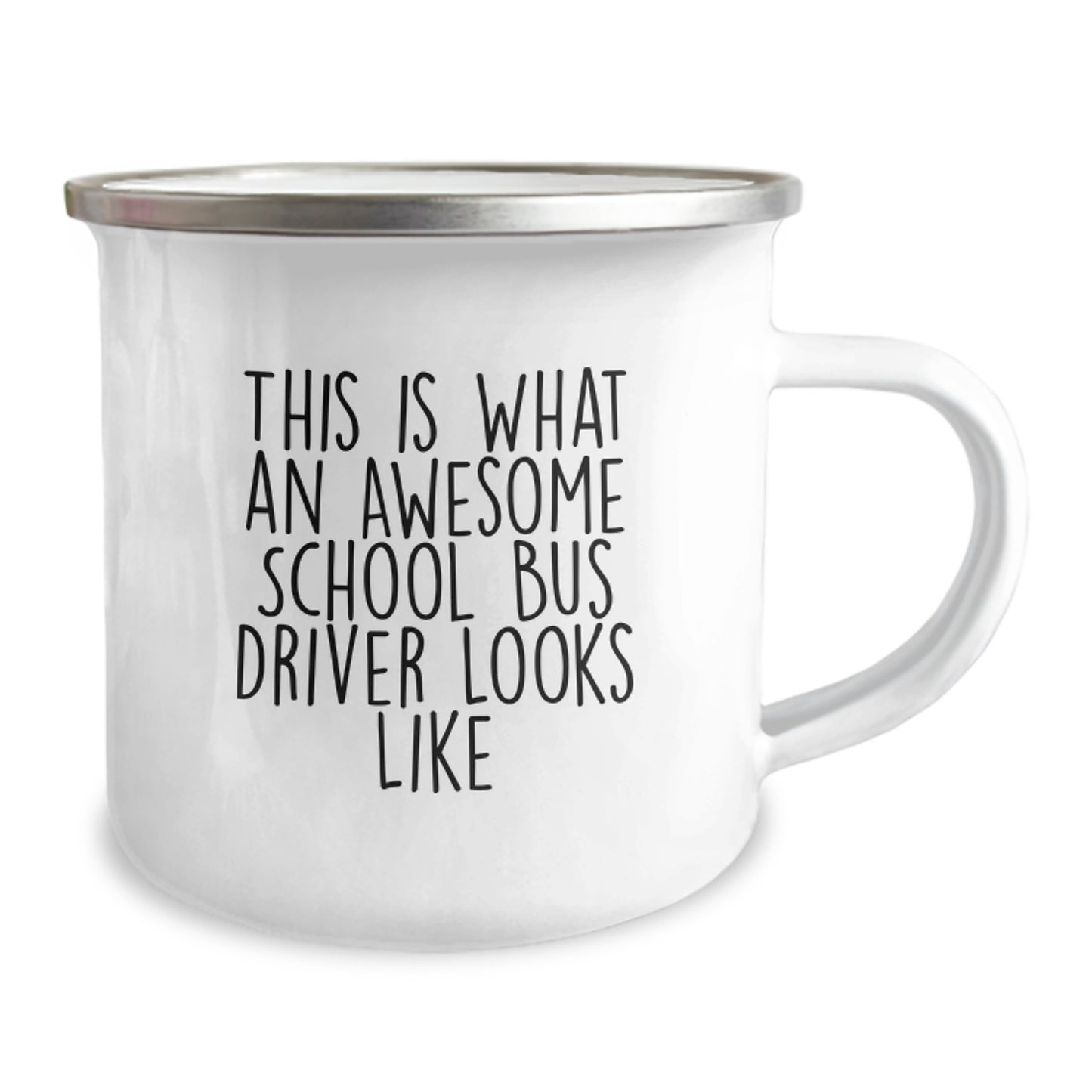Funny School Bus Driver Gifts from Friends, Camping Mug This Is What An Awesome School Bus Driver Looks Like, Perfect for Christmas Unique Gifts for School Bus Driver - Image 2
