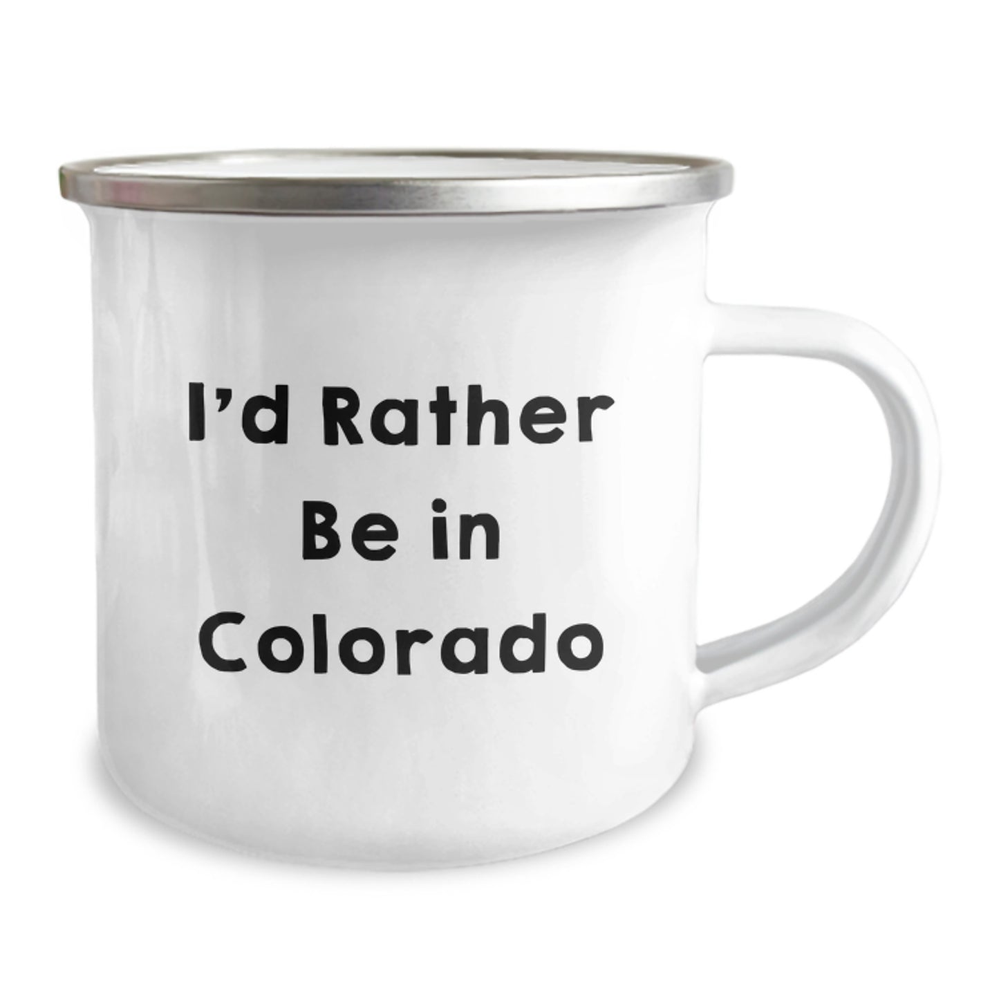 Colorado Camping Mug Gifts for Men from Friends, Perfect for Hiking Lovers Who'd Rather Be In Colorado, Graduation Unique Gifts - Image 2