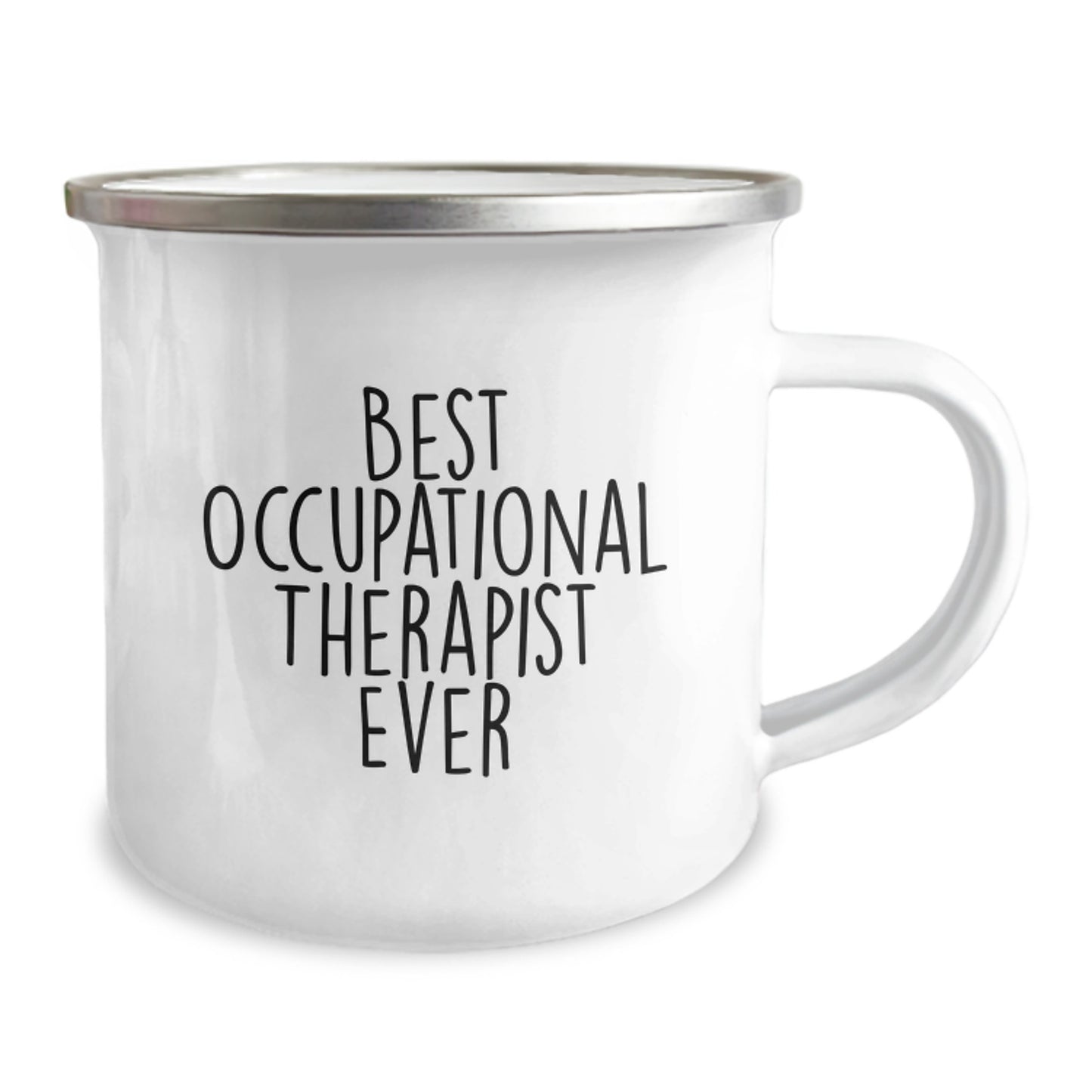 Funny Occupational Therapist Gifts from Friends - Best Occupational Therapist Ever Quote on Camping Mug - Birthday Unique Gifts for Occupational Therapist - Image 2