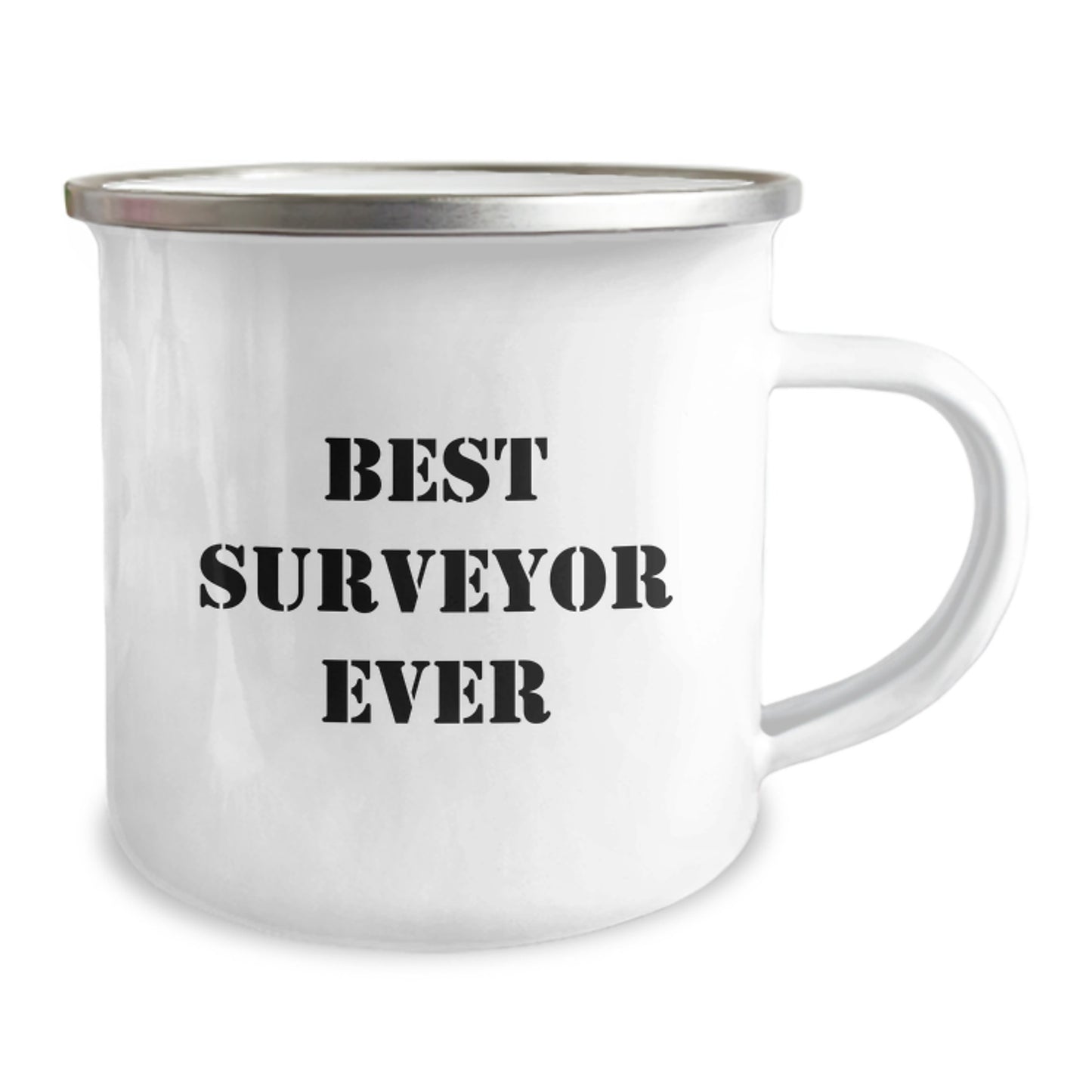 Funny Surveyor Gifts for Men, Unique Camping Mug Best Surveyor Ever, Christmas Unique Gifts from Friends to Surveyor - Image 2