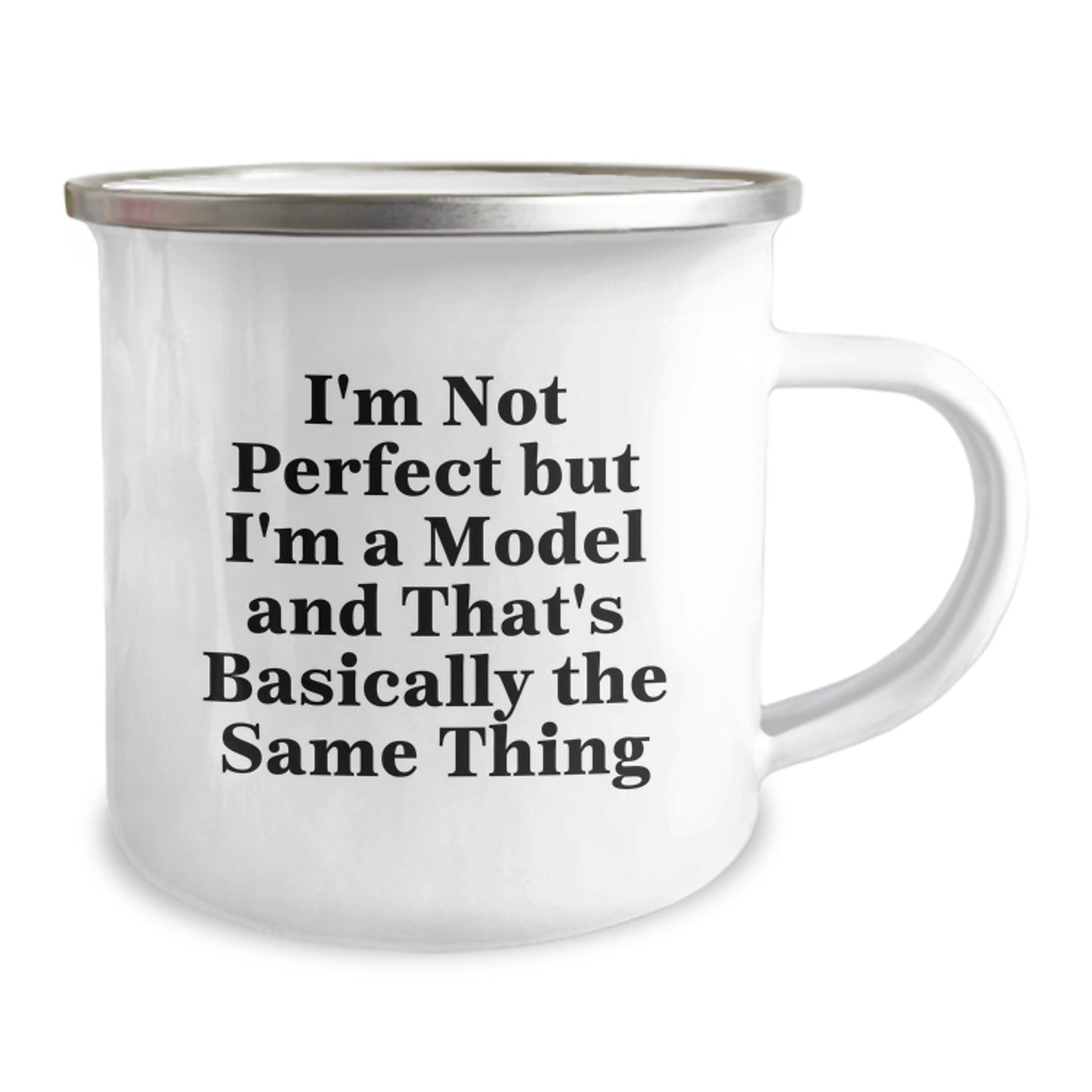 Funny Model Gifts for Birthday, Unique Model Lover Camping Mug, Gifts from Friends to Model Enthusiasts, Perfect for Model Fans - Image 2