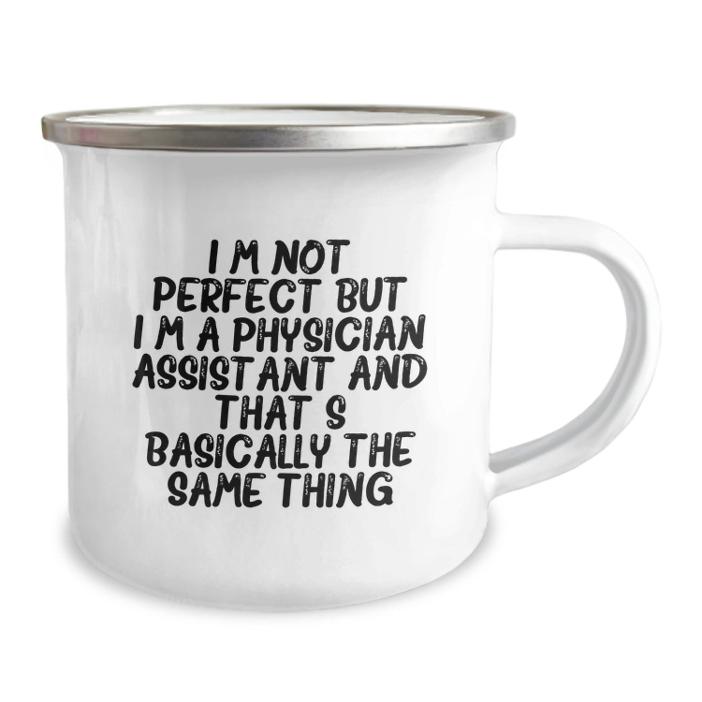 Physician Assistant Camping Mug Funny Gift from Friends to Physician Assistants on Christmas Unique - Image 2