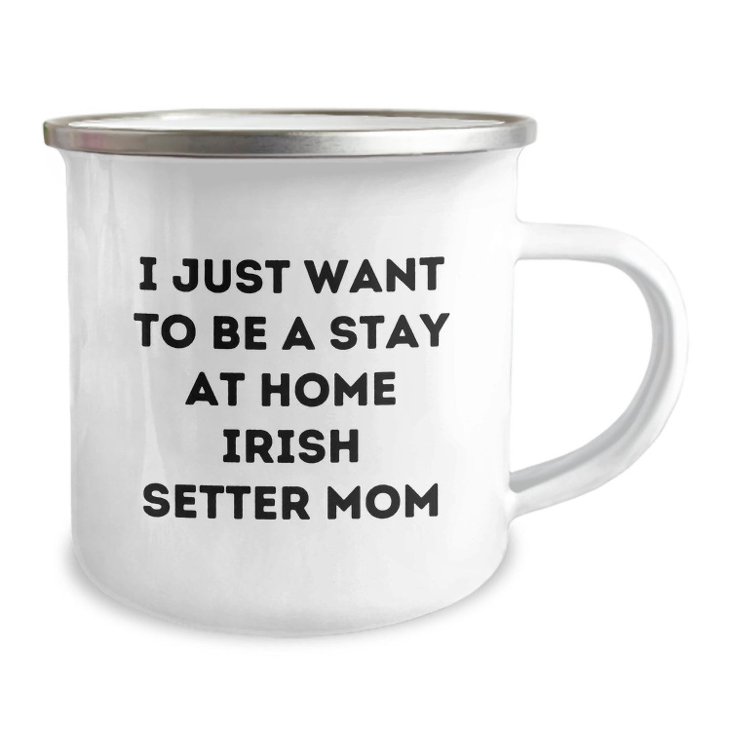 Funny Irish Setter Dog Camping Mug Gifts from Dad to Be a Stay at Home Mom Irish Setter Mom Birthday Unique Ideas - Image 2