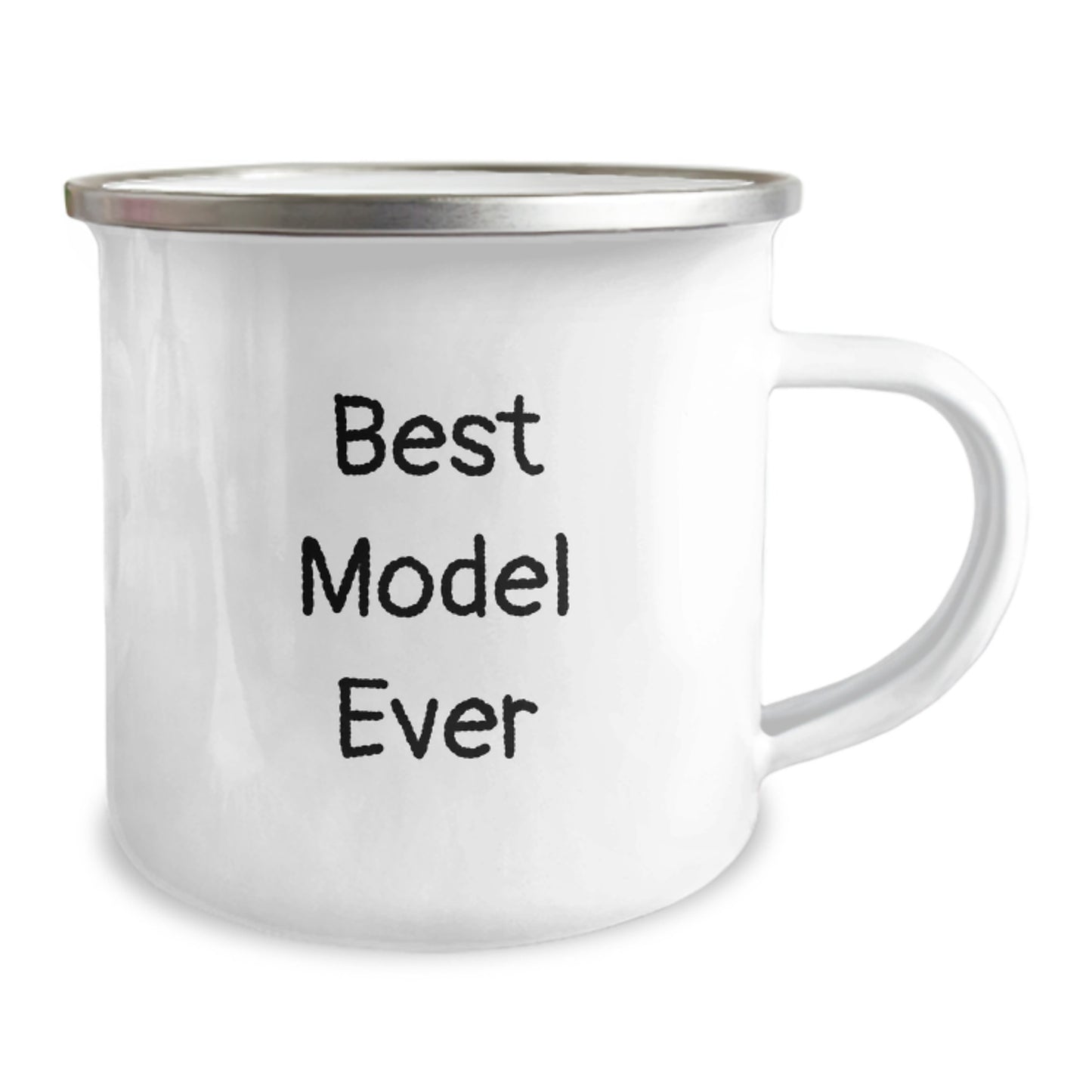 Funny Model Gifts for Him from Family - Best Model Ever Happy Birthday Unique Gifts for Men Camping Mug - Image 2
