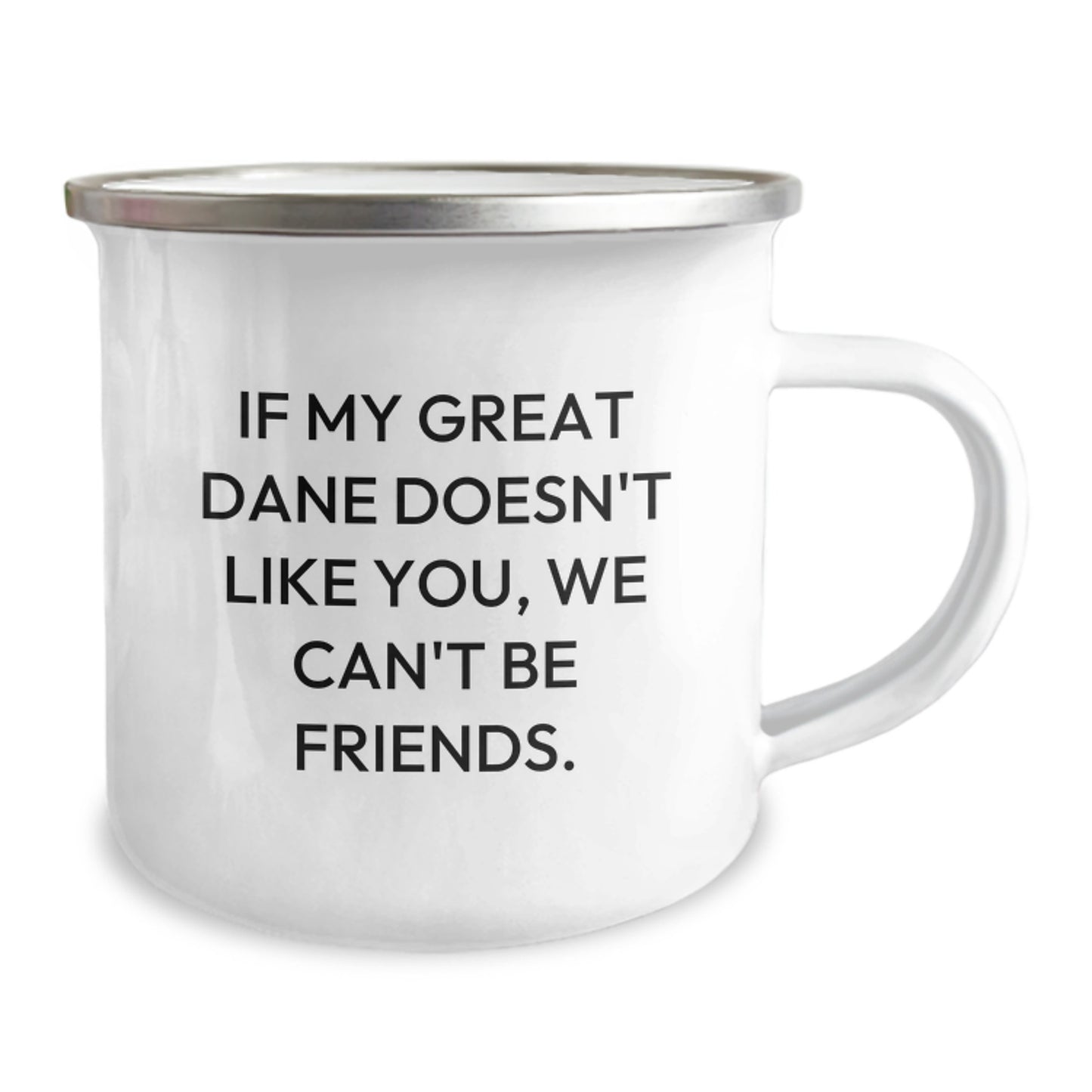 Funny Great Dane Dog Camping Mug Gifts for Great Dane Dog Lovers from Men, Birthday Unique Gifts - Image 2