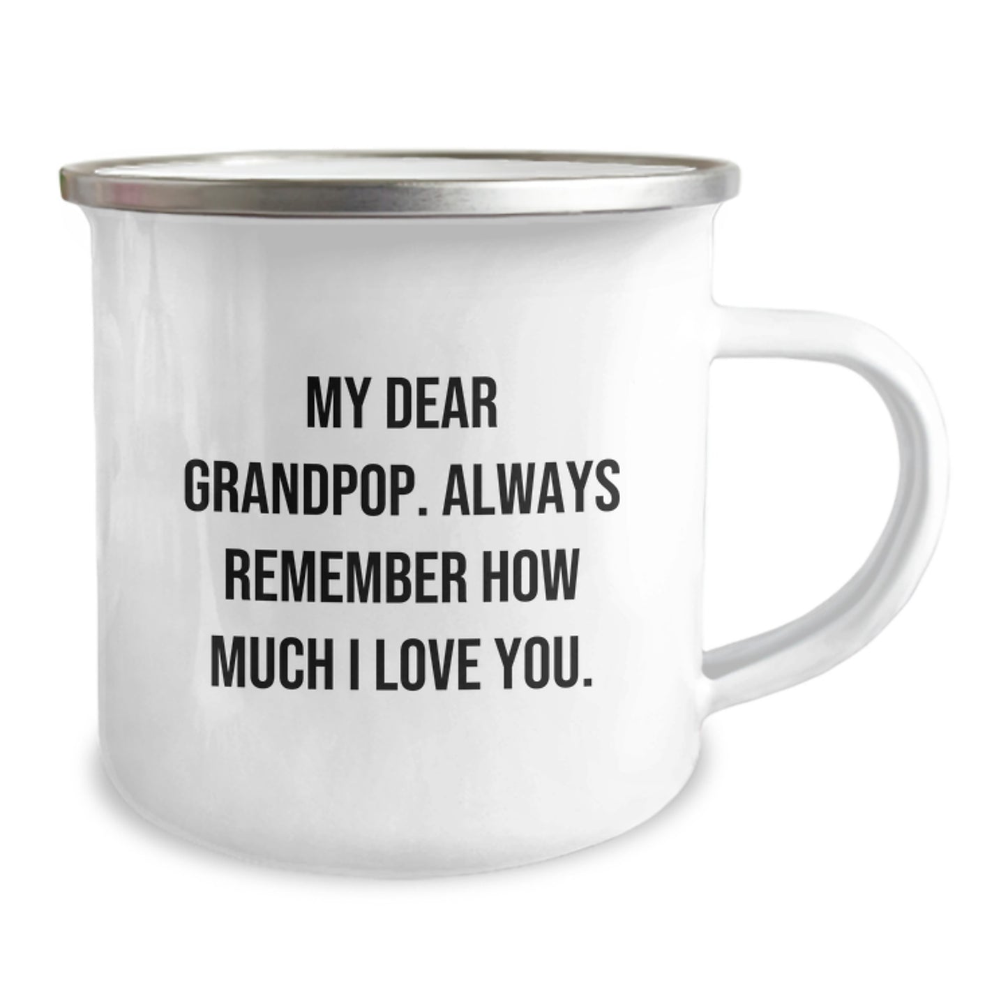 Grandpop Camping Mug Gifts from Family - Funny, Inspirational Quote for Birthday - Image 2