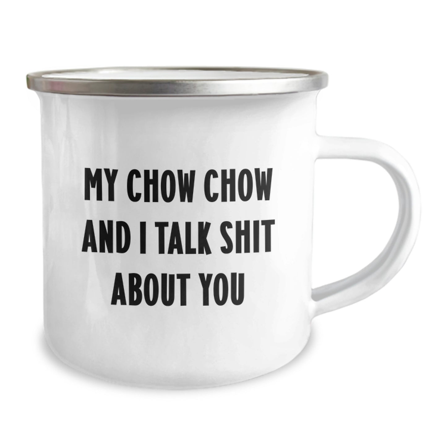 Funny Chow Chow Dog Camping Mug Gifts for Men - Mother's Day Unique Gifts from Family - Image 2