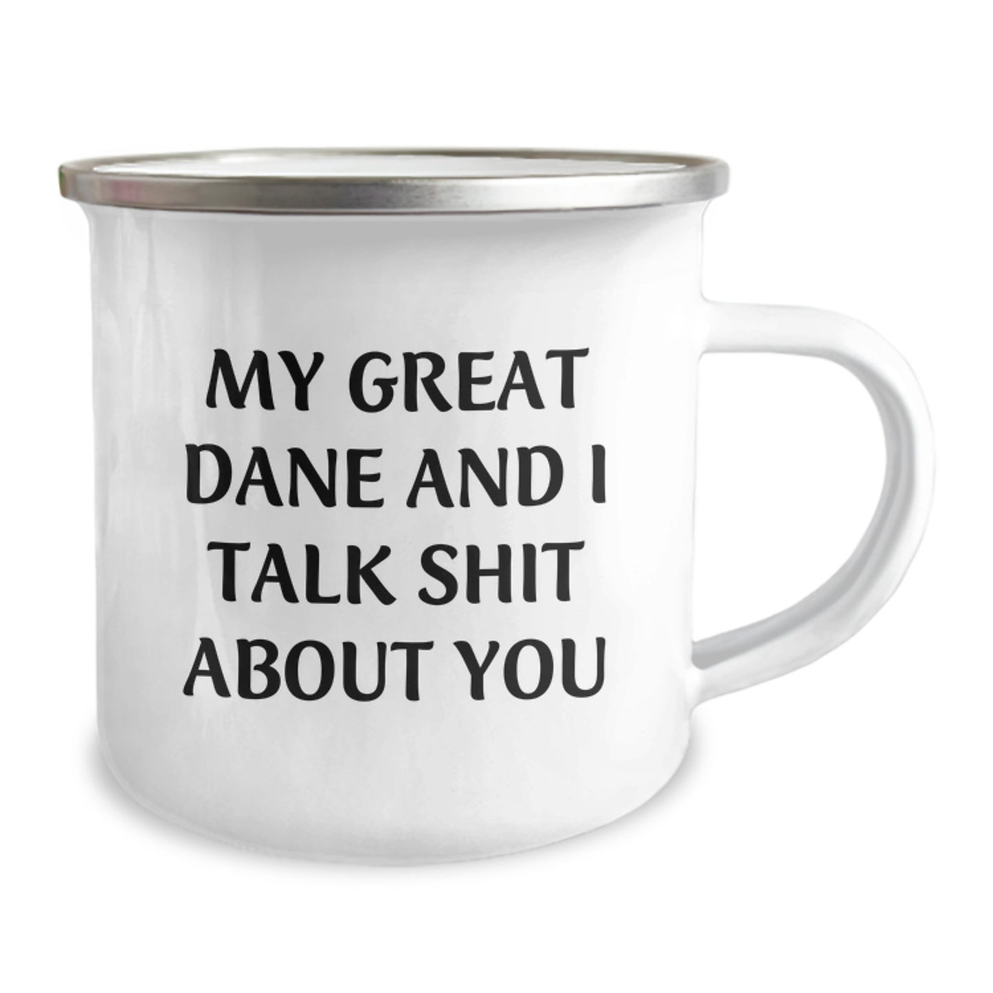 Funny Great Dane Dog Lover's Camping Mug Gifts from Men, Women, Family, Friends on Mother's Day Unique - Image 2