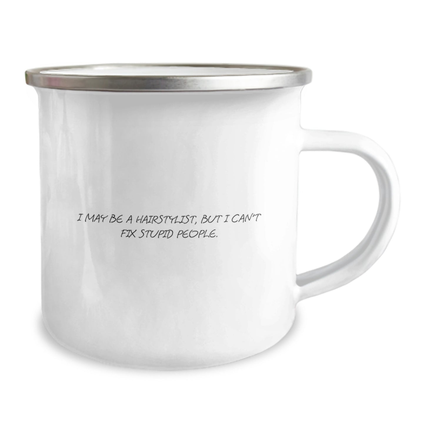 Gifts from Family for Hairstylist Funny Quote Camping Mug Stainless Steel Father's Day Unique - Image 2
