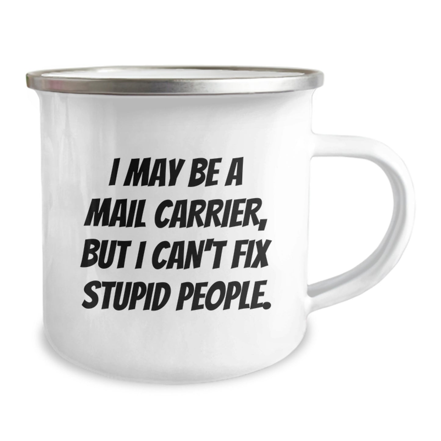 Funny Mail Carrier Camping Mug Gifts from Family Friends for Birthday Unique Presents - Image 2