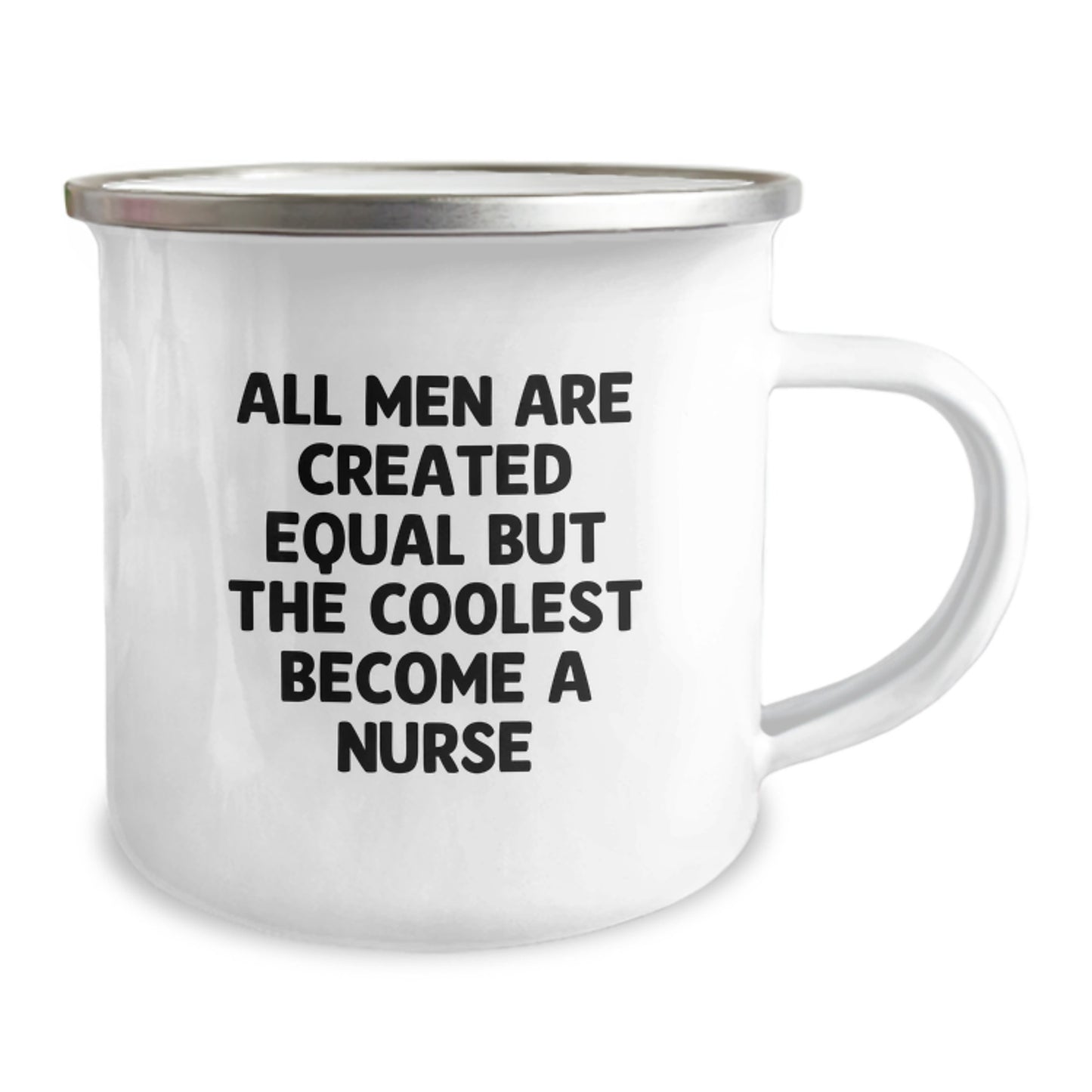 Funny Gifts from Men to Nurses on Graduation Unique Gifts - Nurse Camping Mug - Image 2