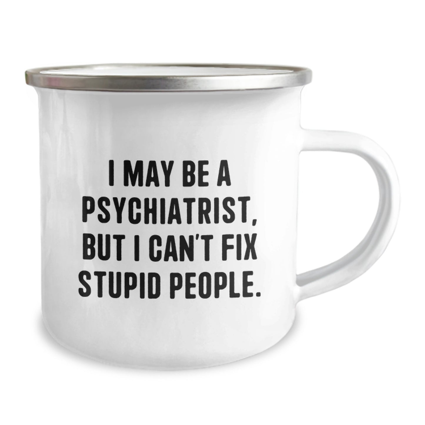 Funny Psychiatrist Camping Mug Gifts for Friends and Family, Mother's Day Unique Ideas from Men to Women - Image 2