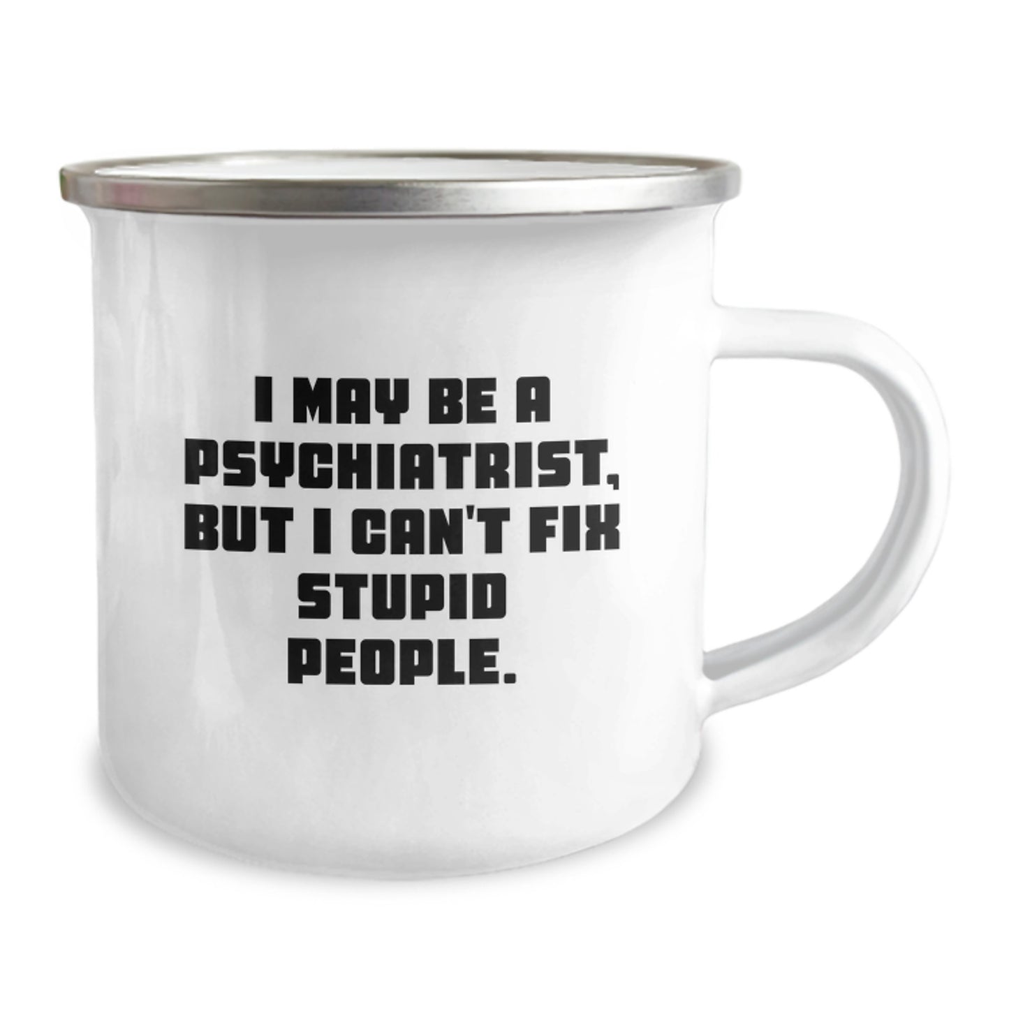Funny Psychiatrist Gifts from Men to Women Friends Family Camping Mug, Perfect for Psychiatric Professionals on Mother's Day - Image 2