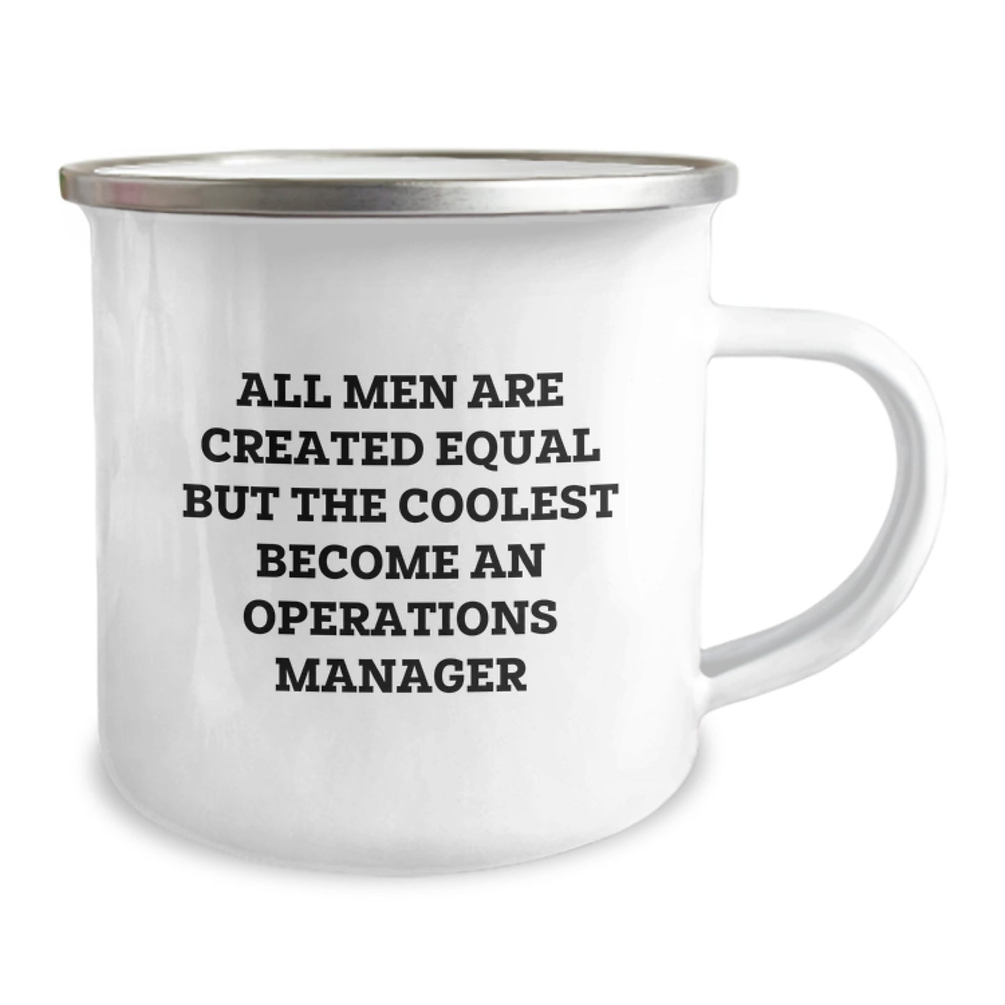 Funny Operations Manager Gifts for Men, Unique Camping Mug from Friends for Operations Manager, Christmas Unique Gifts for Operations Manager - Image 2