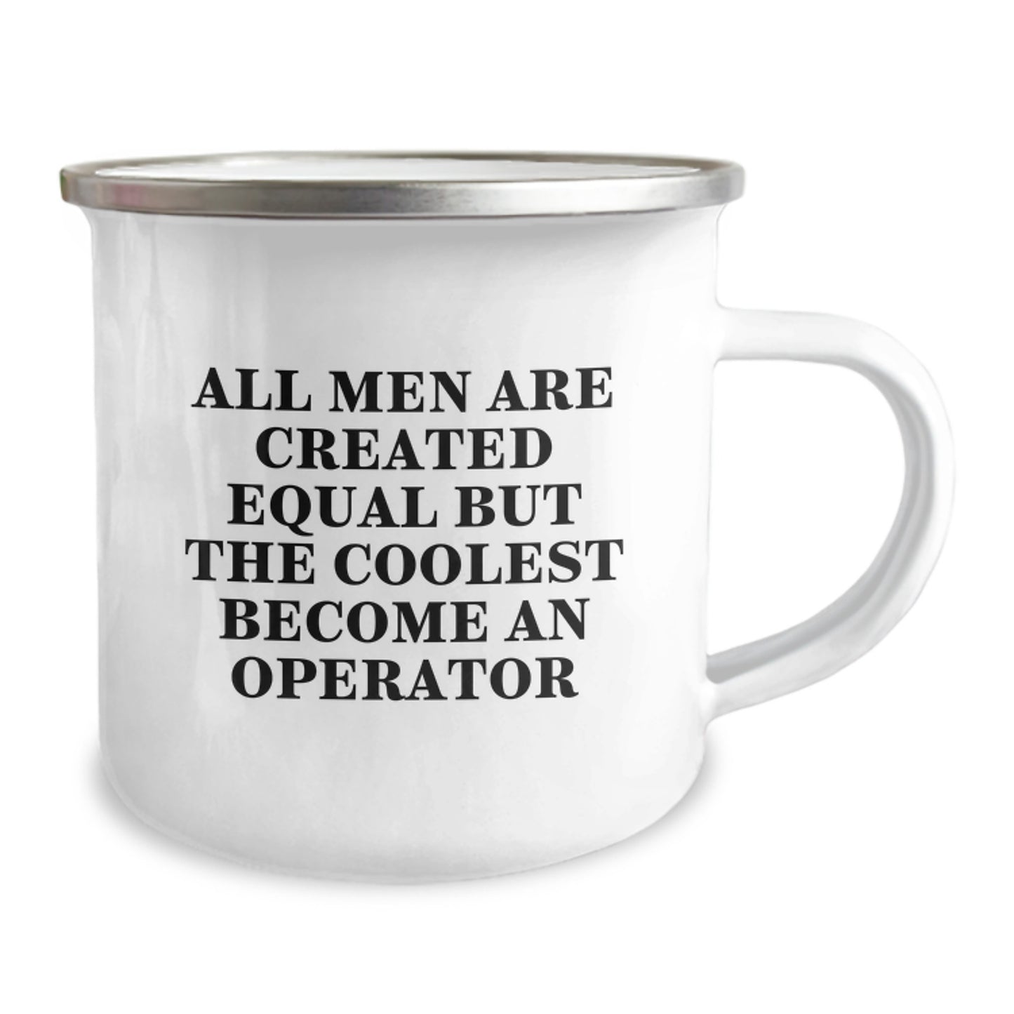 Operator Enthusiast Gifts from Men, Funny Camping Mug for Valentine's Unique Gifts - Image 2