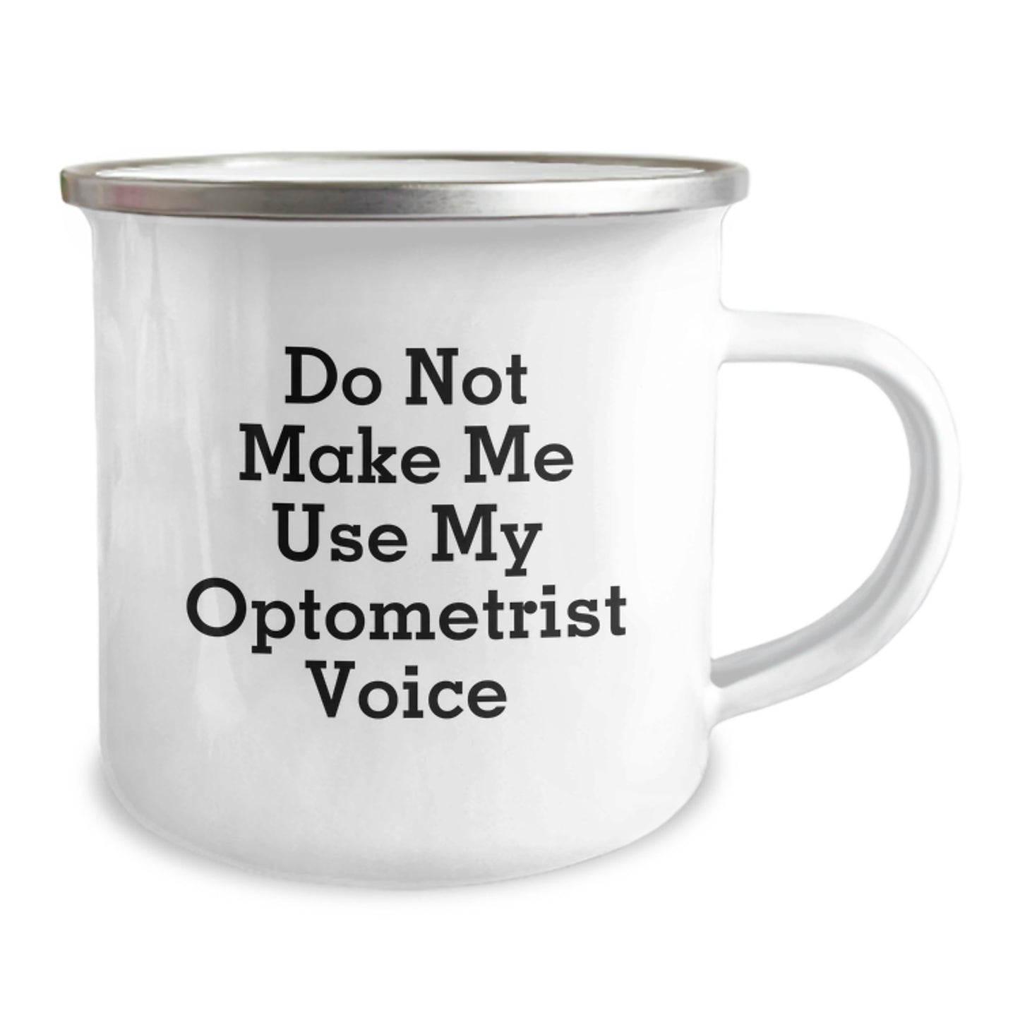 Funny Optometrist Gifts from Friends for Optometrist Valentine's Unique Camping Mug - Image 2