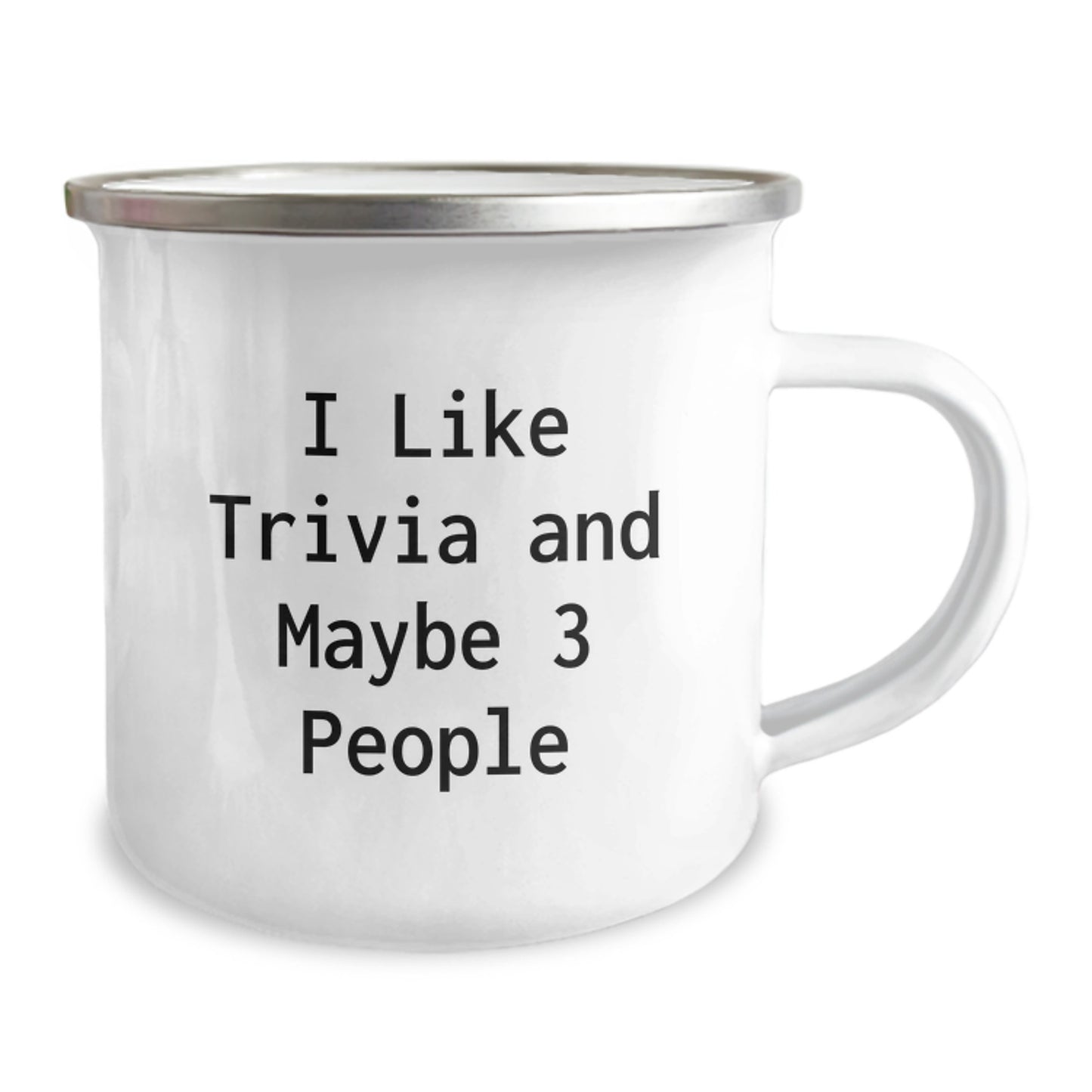 Trivia Camping Mug, Funny Trivia Enthusiast Mom Gifts from Family, Unique Mother's Day Unique Gifts for Trivia Loving Women - Image 2