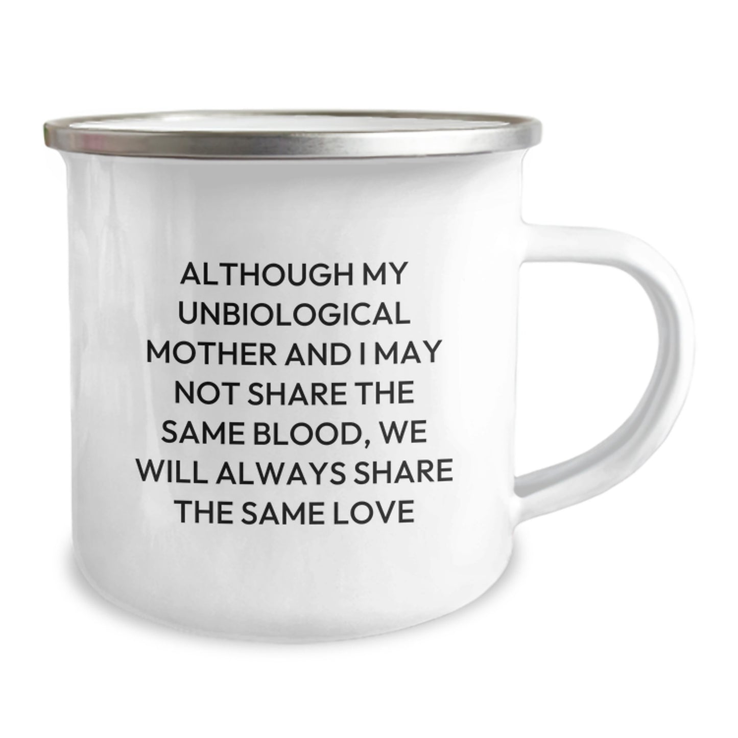Funny Unbiological Mother Gifts, Unique Valentine's Unique Gifts for Unbiological Mother, Funny Camping Mug - Image 2