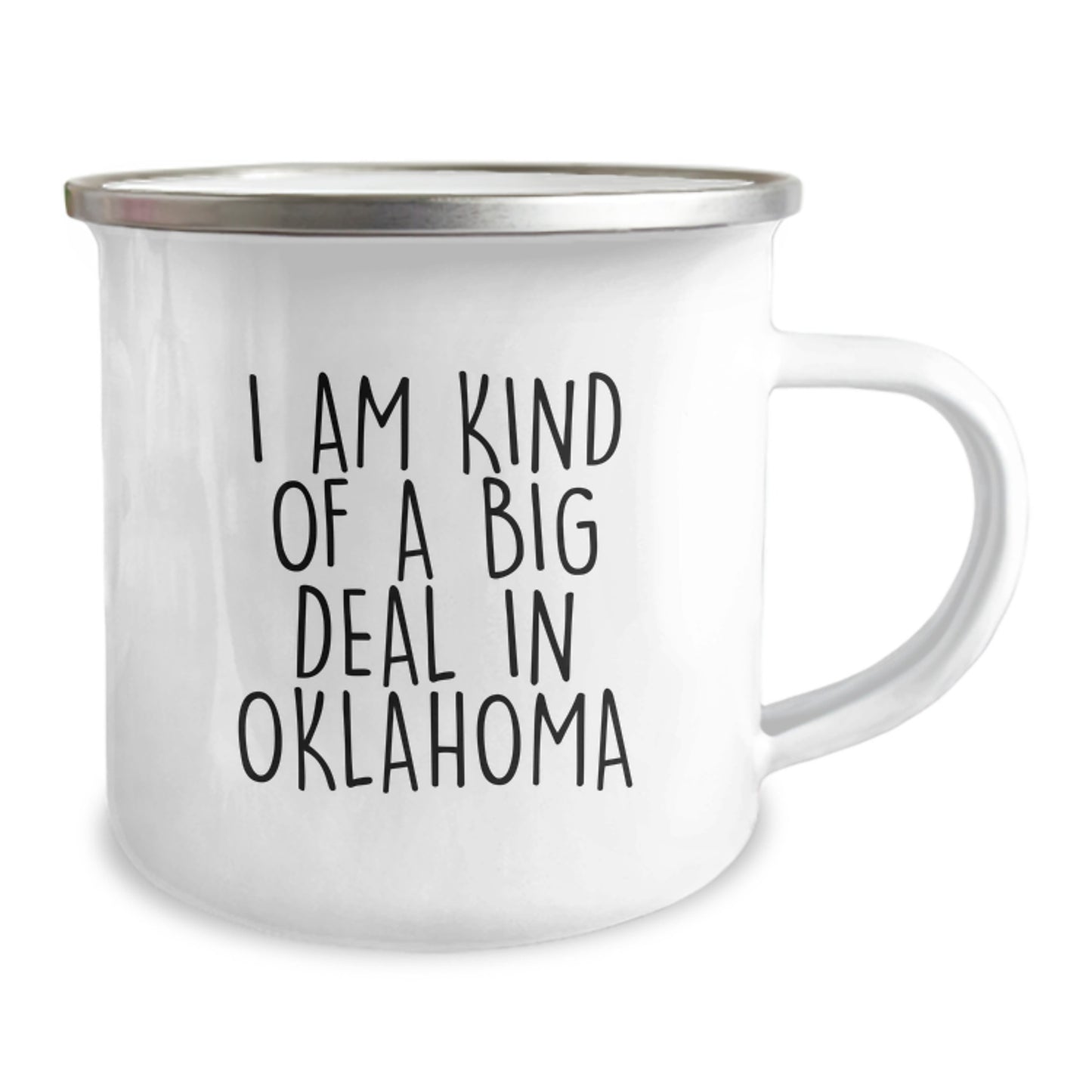 Funny Oklahoma Camping Mug - Gifts from Family to Friends on Valentine's, I Am Kind Of A Prime Selection In Oklahoma, Oklahoma Gifts - Image 2