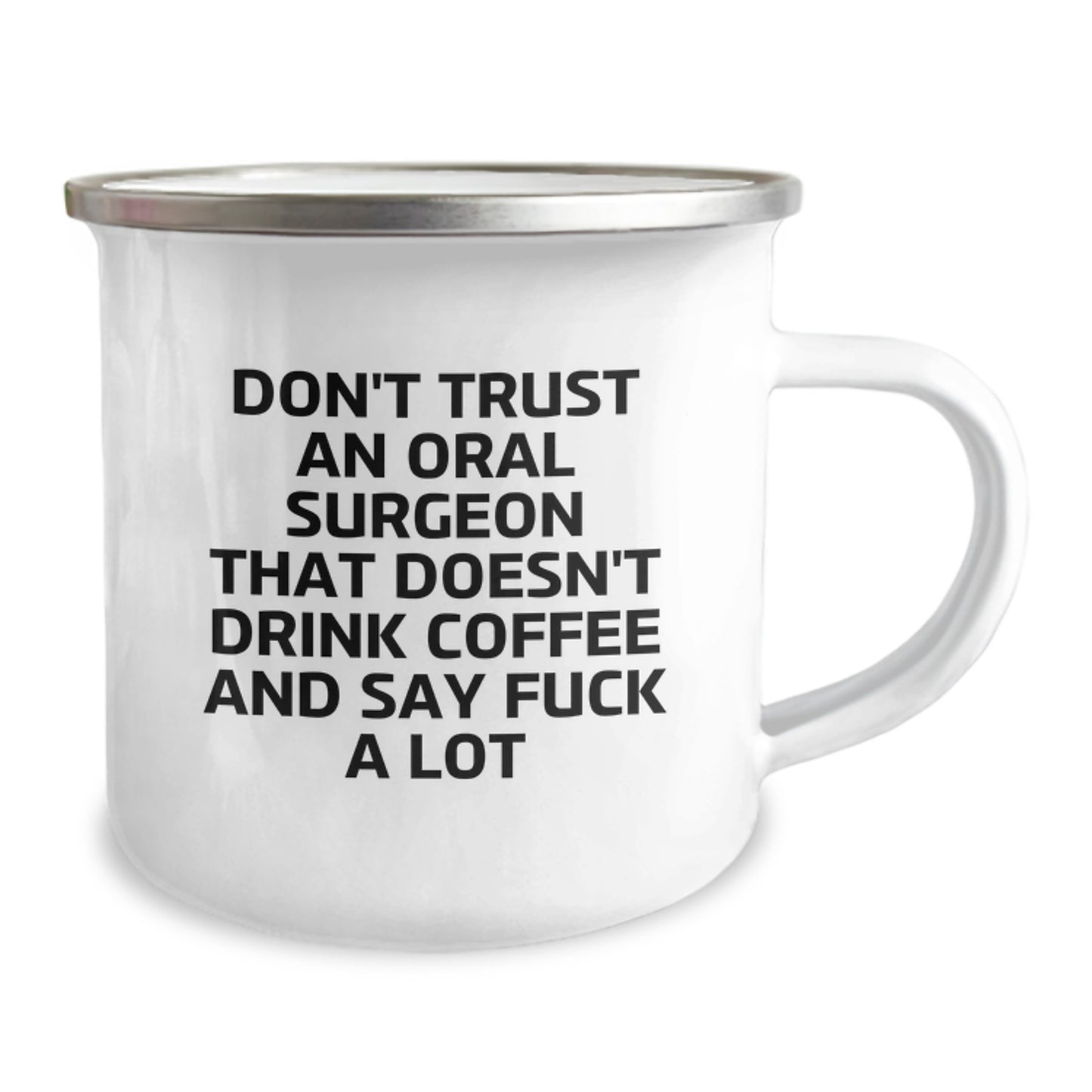 Funny Oral Surgeon Gifts, Coffee Lovers Unite! Gifts from Friends for Oral Surgeon Graduation, Unique Camping Mug for Him or Her - Image 2