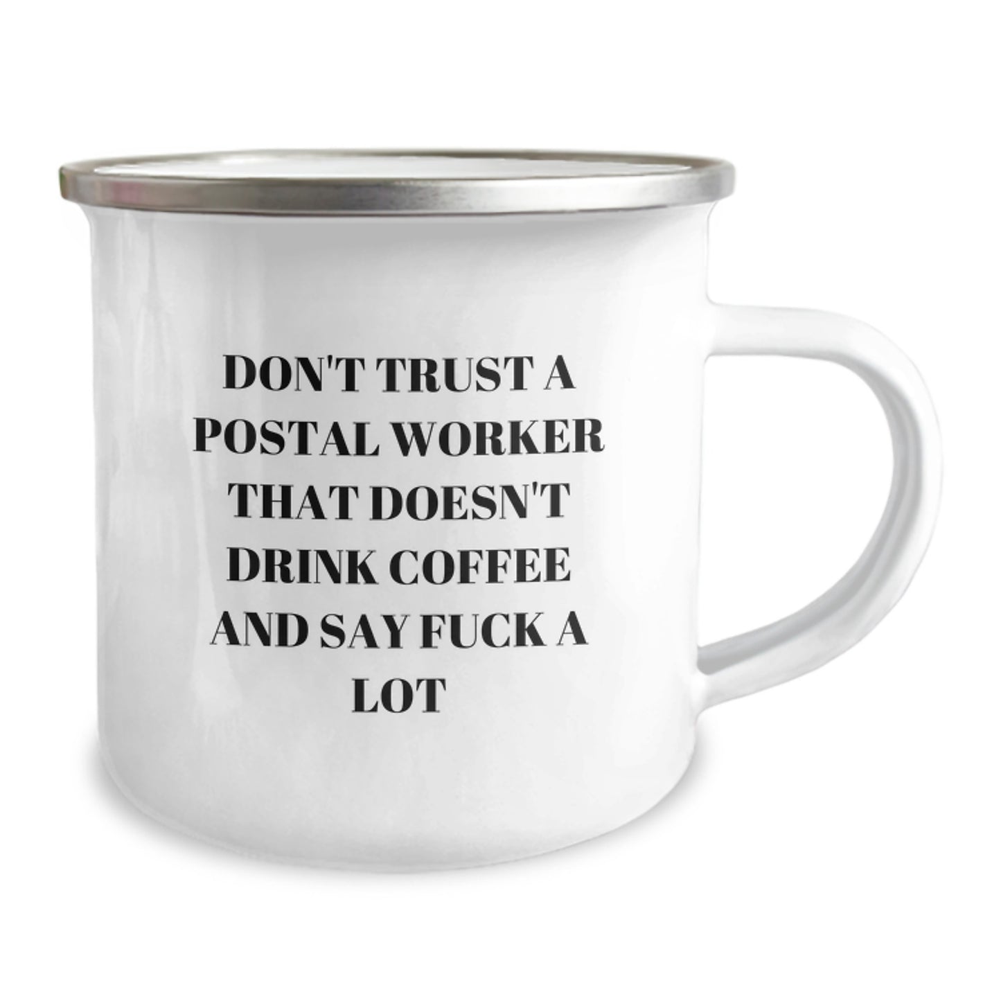 Funny Postal Worker Camping Mug Gifts from Coworkers for Graduation Unique Mugs for Postal Worker Friends - Image 2