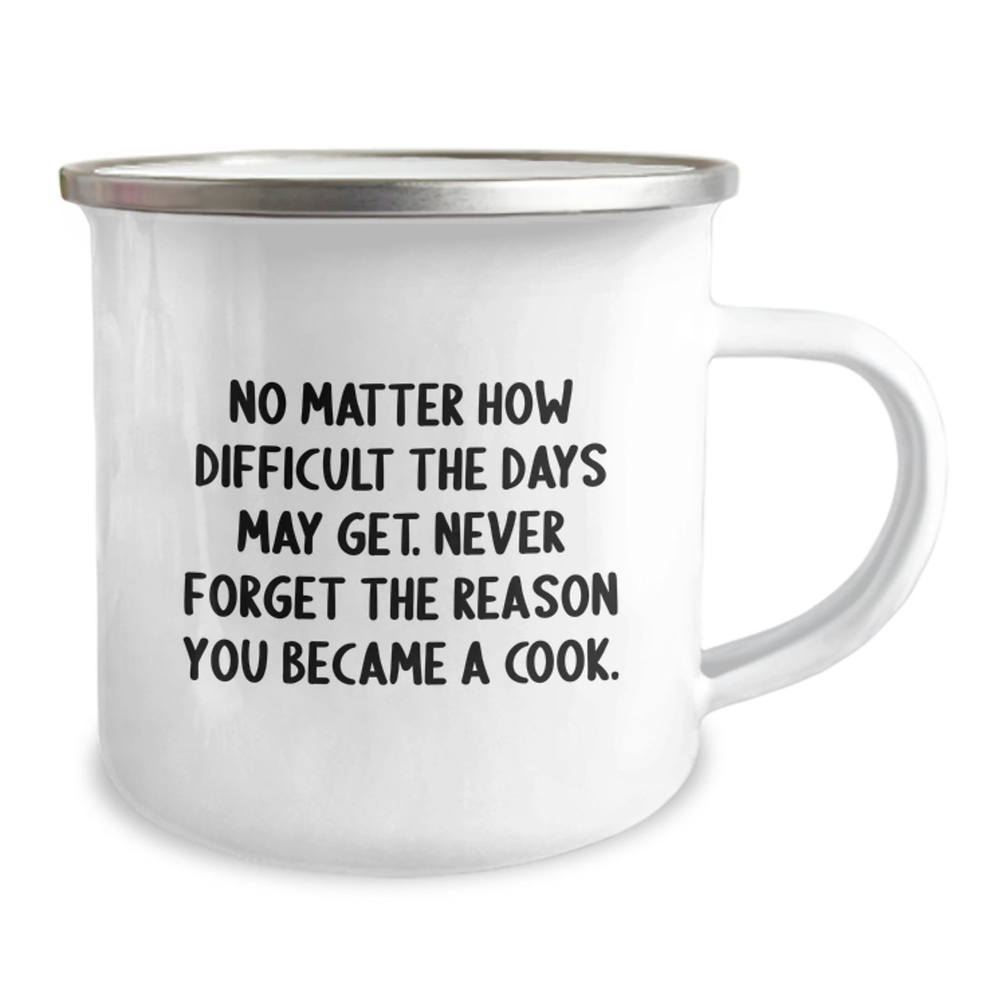 Funny Inspirational Quote Cook Gifts for Men from Family - Camping Mug for Graduation Unique Gifts - Image 2