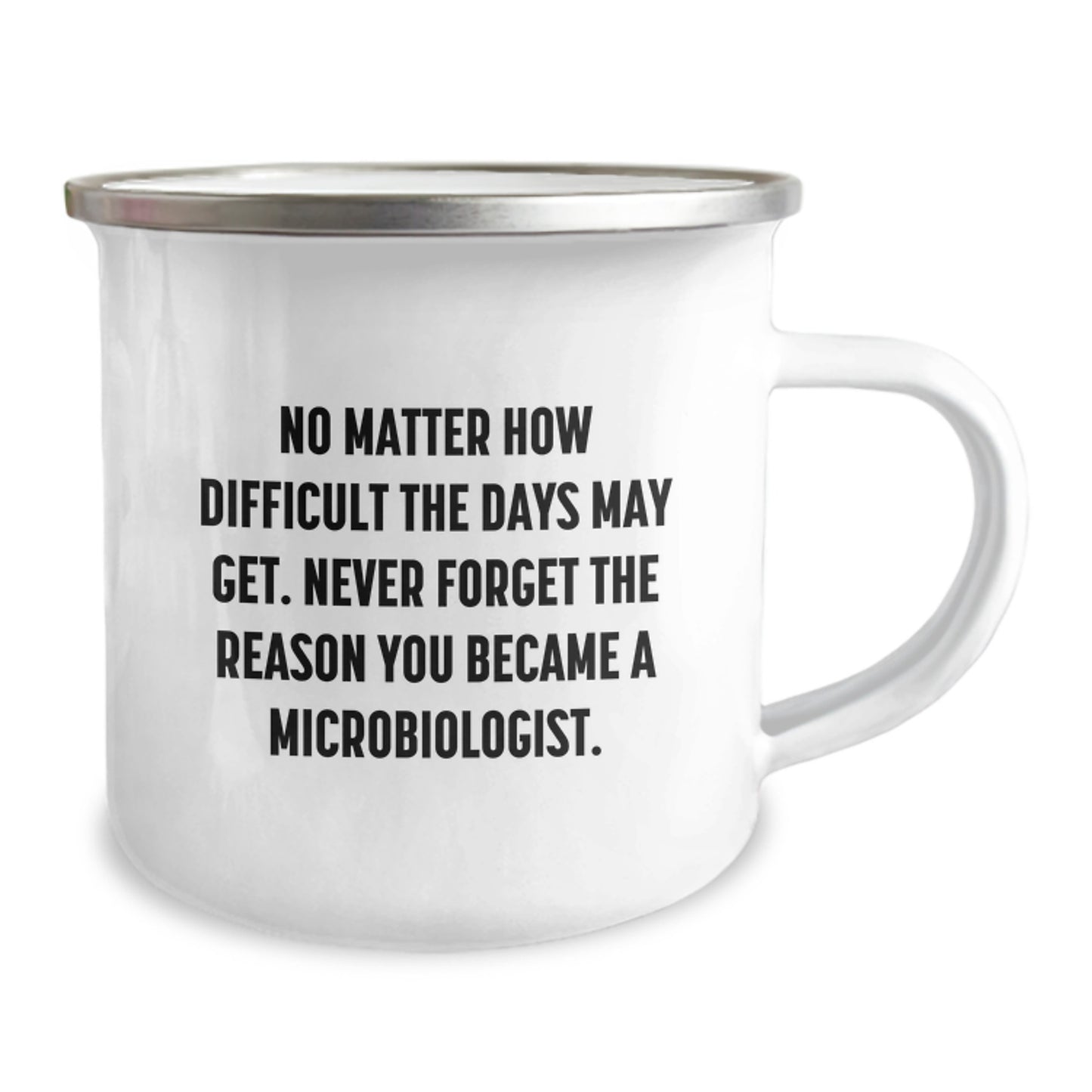 Gift for Microbiologist - Funny Camping Mug with Inspirational Quote, Perfect for Graduation, from Friends and Family - Image 2