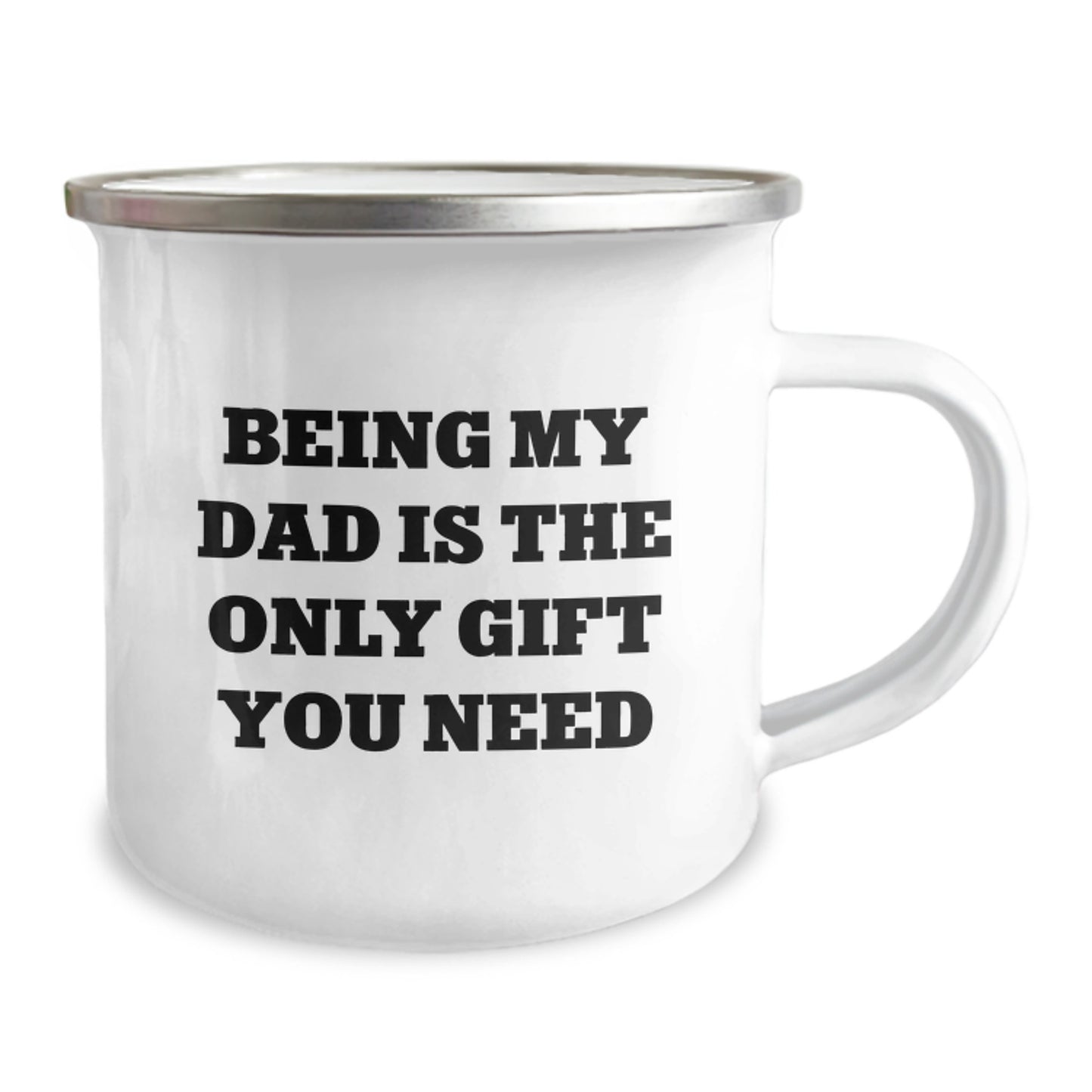 Funny Dad Camping Mug for Graduation Gifts from Family - Being My Dad - Image 2