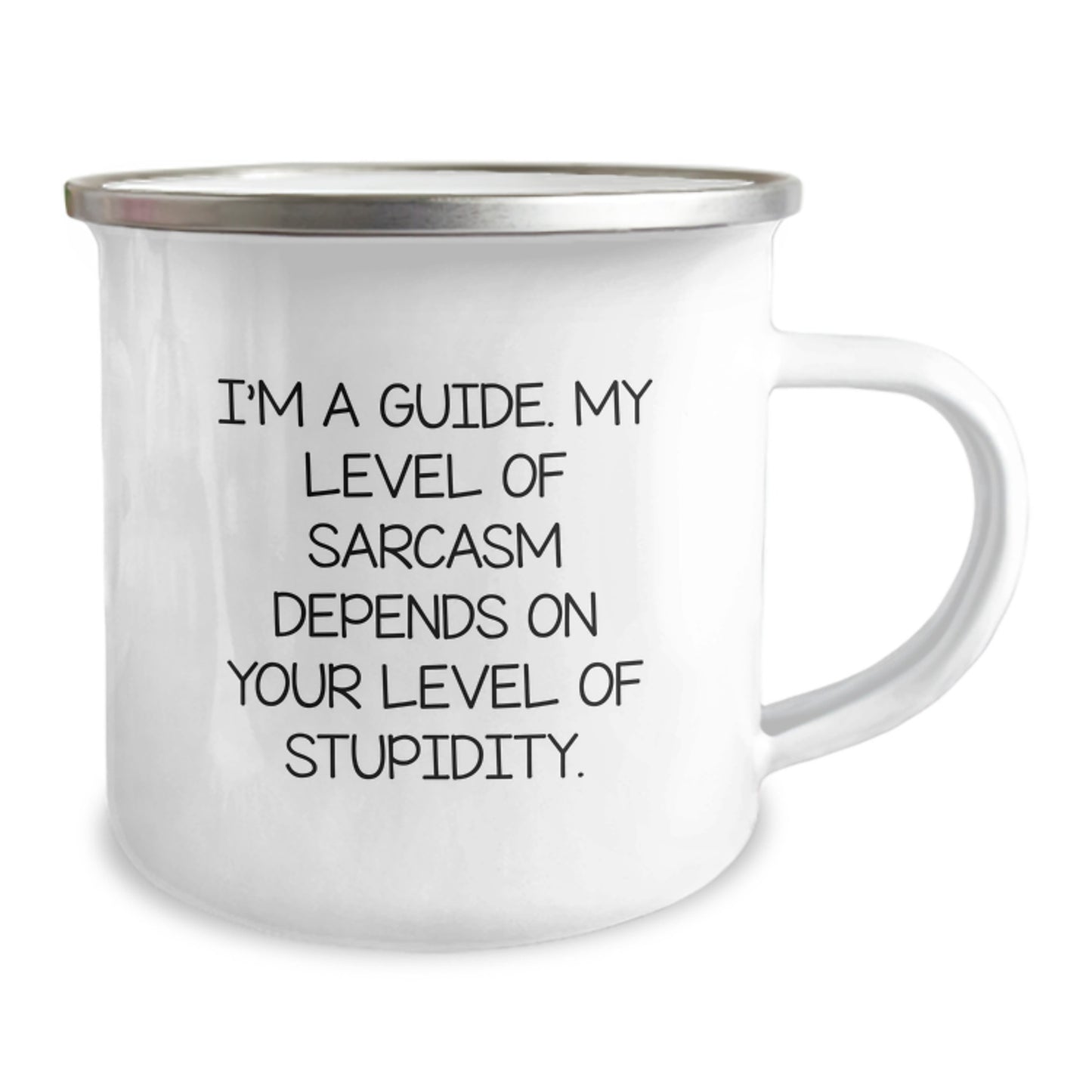 Funny Guide Gifts for Him, Women, or Friends - Sarcasm Mug for Graduation, Camping, or Hiking - Gifts from Men, Women, Family, or Coworkers - Image 2