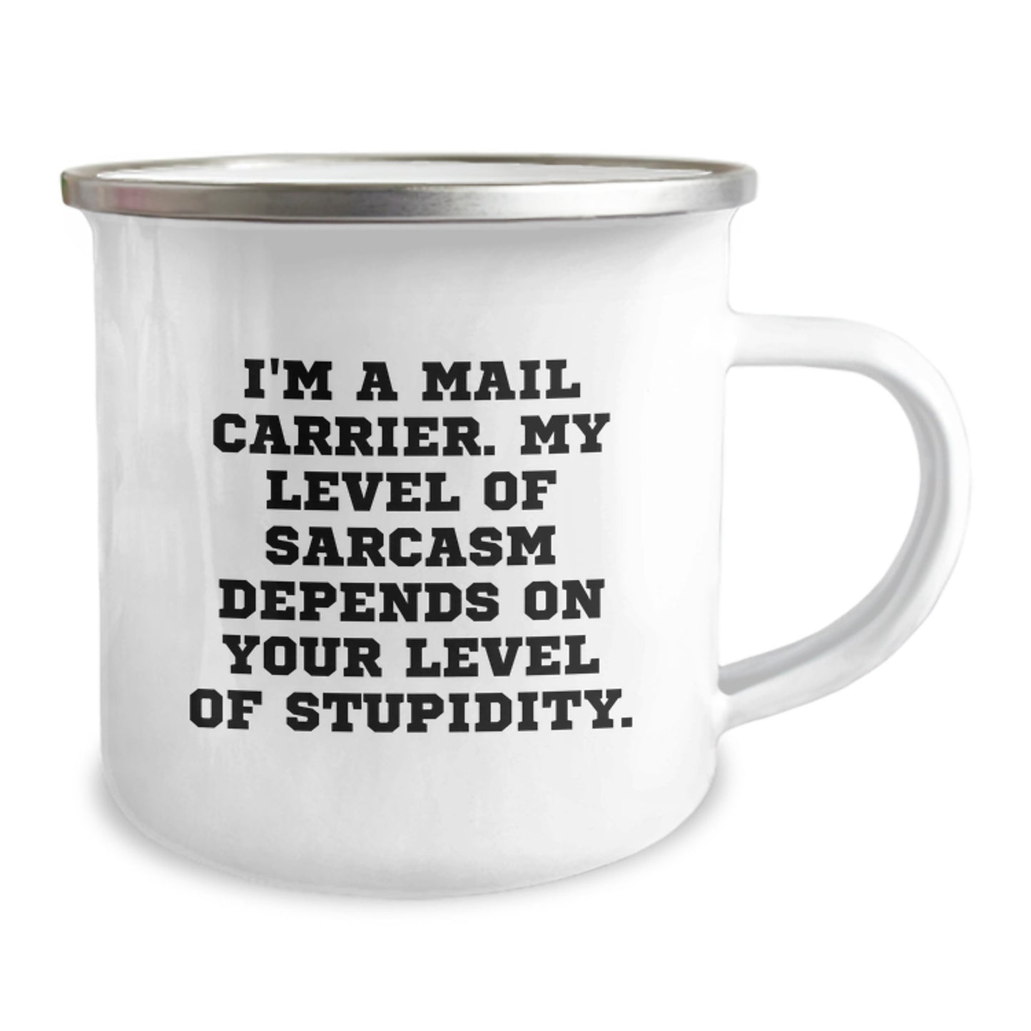 Funny Mail Carrier Gifts from Friends and Family for Mail Carrier with Sarcasm - Camping Mug for Graduation Unique Gifts - Image 2