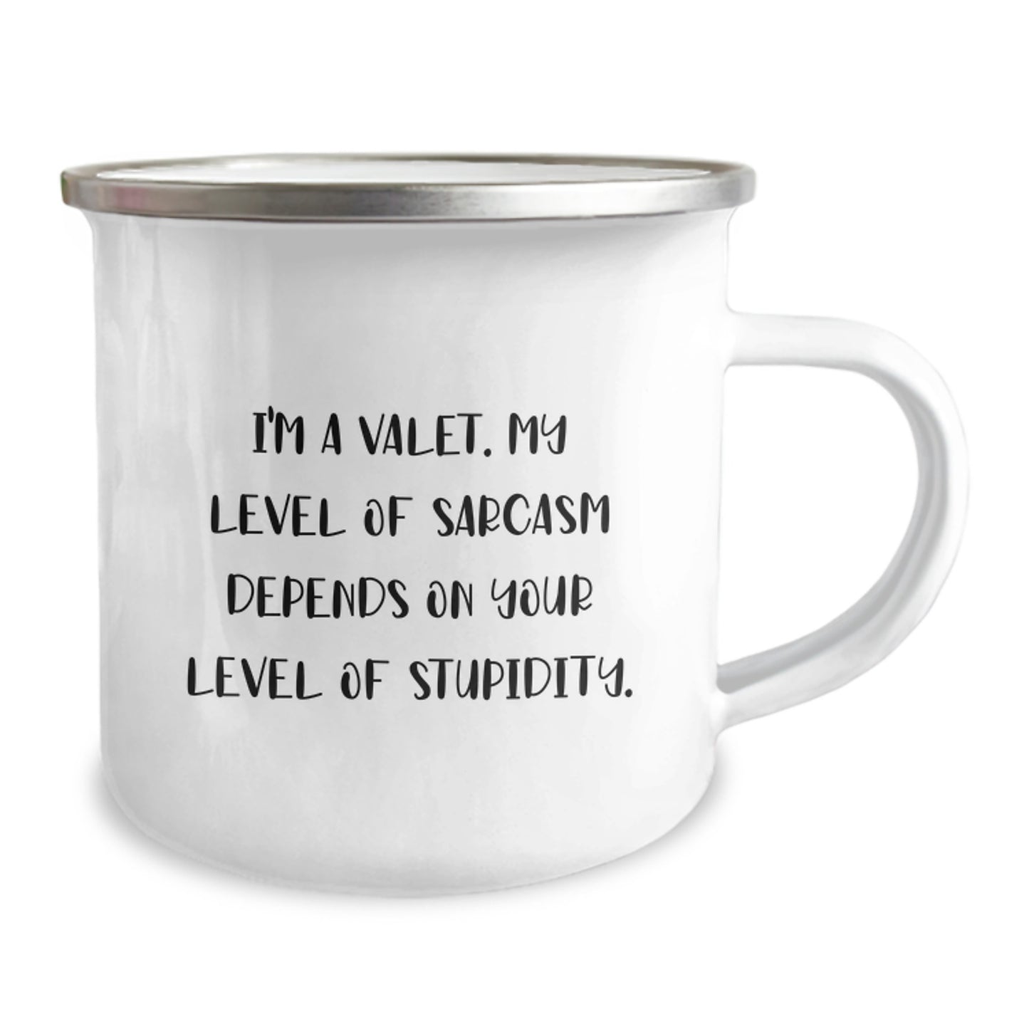 Funny Valet Gifts for Men Birthday Unique Camping Mugs from Friends - Image 2