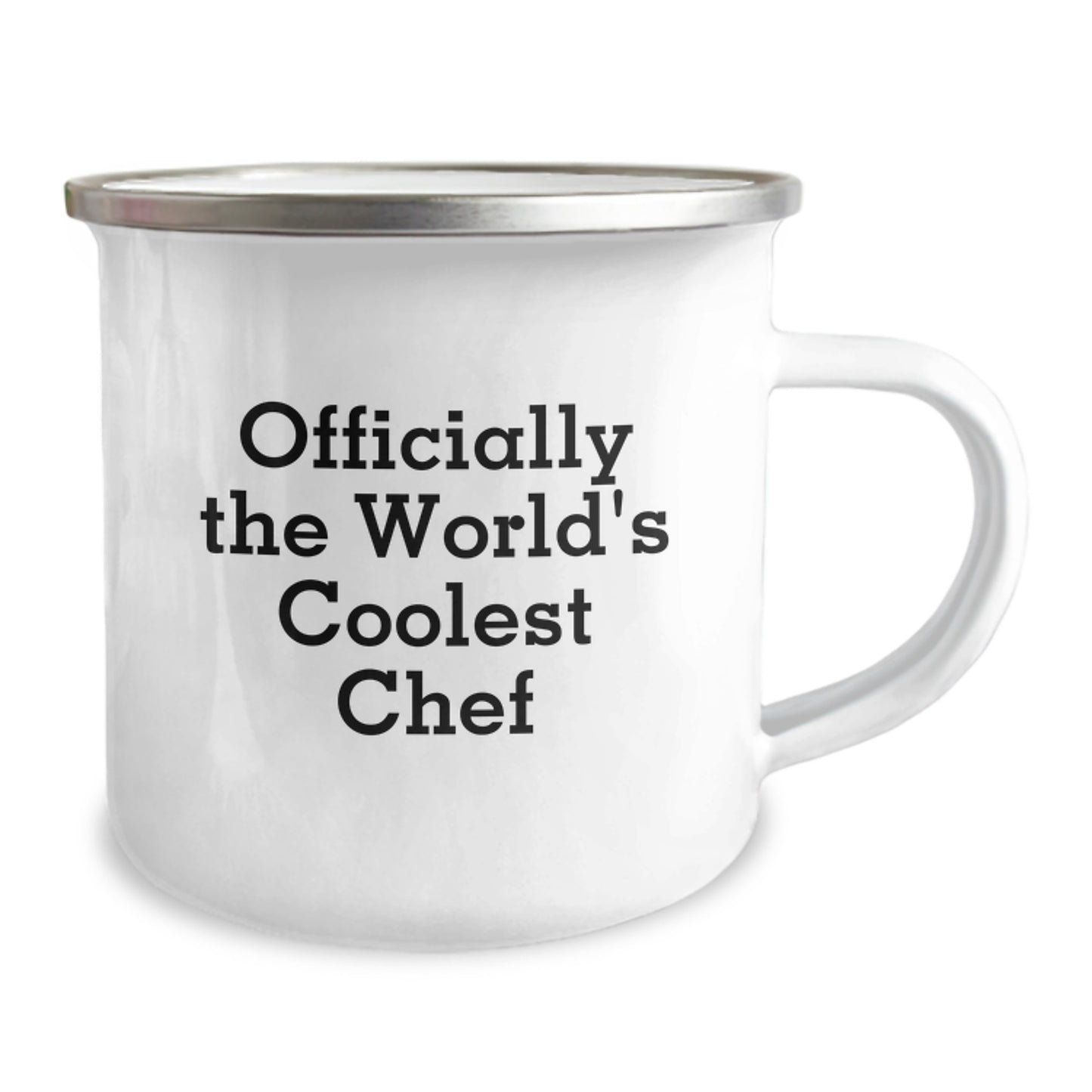 Funny Chef Christmas Unique Gifts from Men to Friends - Officially The World's Coolest Chef Camping Mug - Unique Holiday Presents for Chef Lovers - Image 2