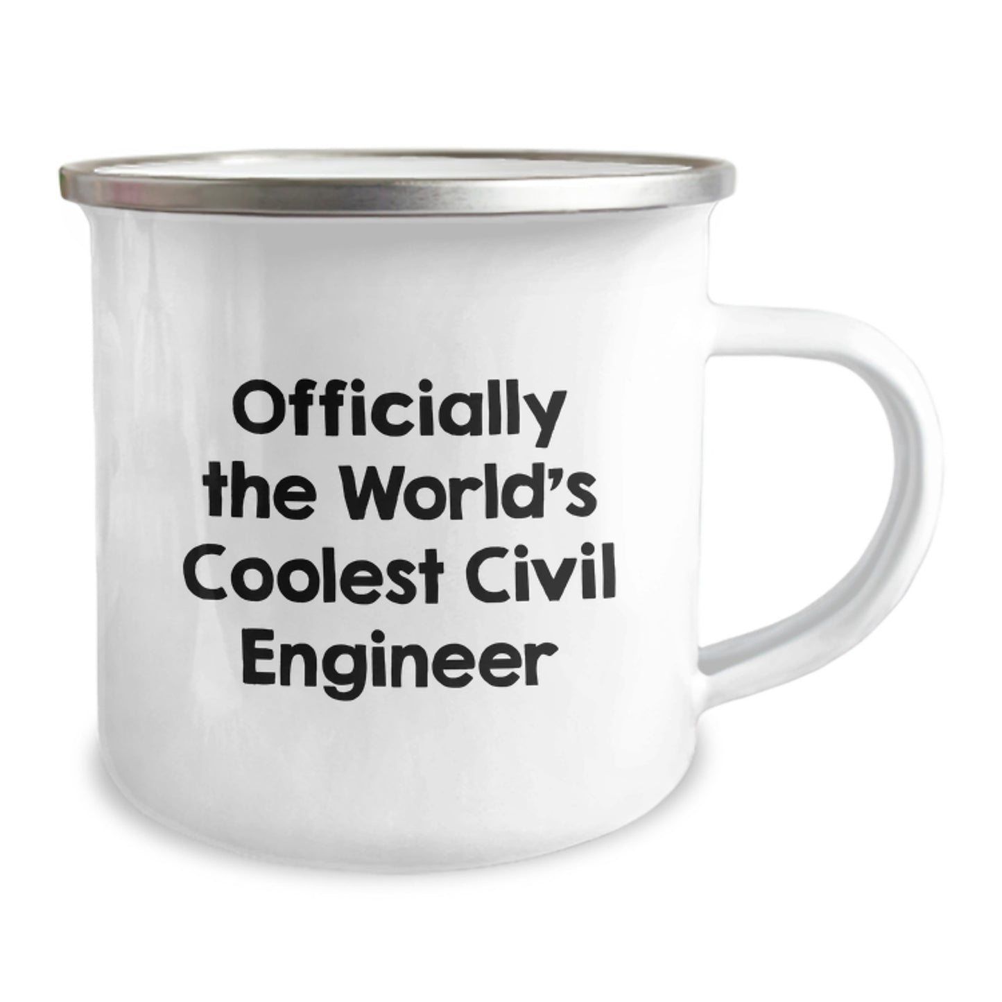 Civil Engineer Keepsake Camping Mug for Him Birthday Gift Officially - Image 2