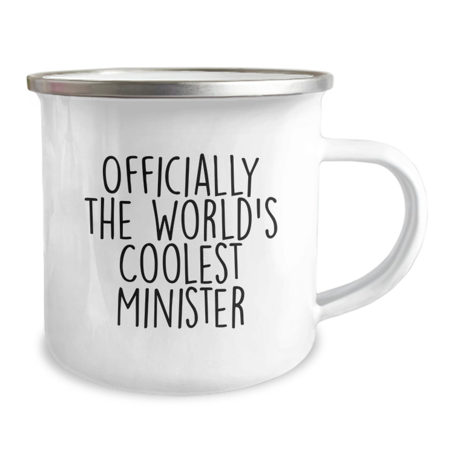 Funny Minister Gifts from Friends for Ministers, World's Coolest Minister Camping Mug, Unique Christmas Unique Gifts for Men - Image 2