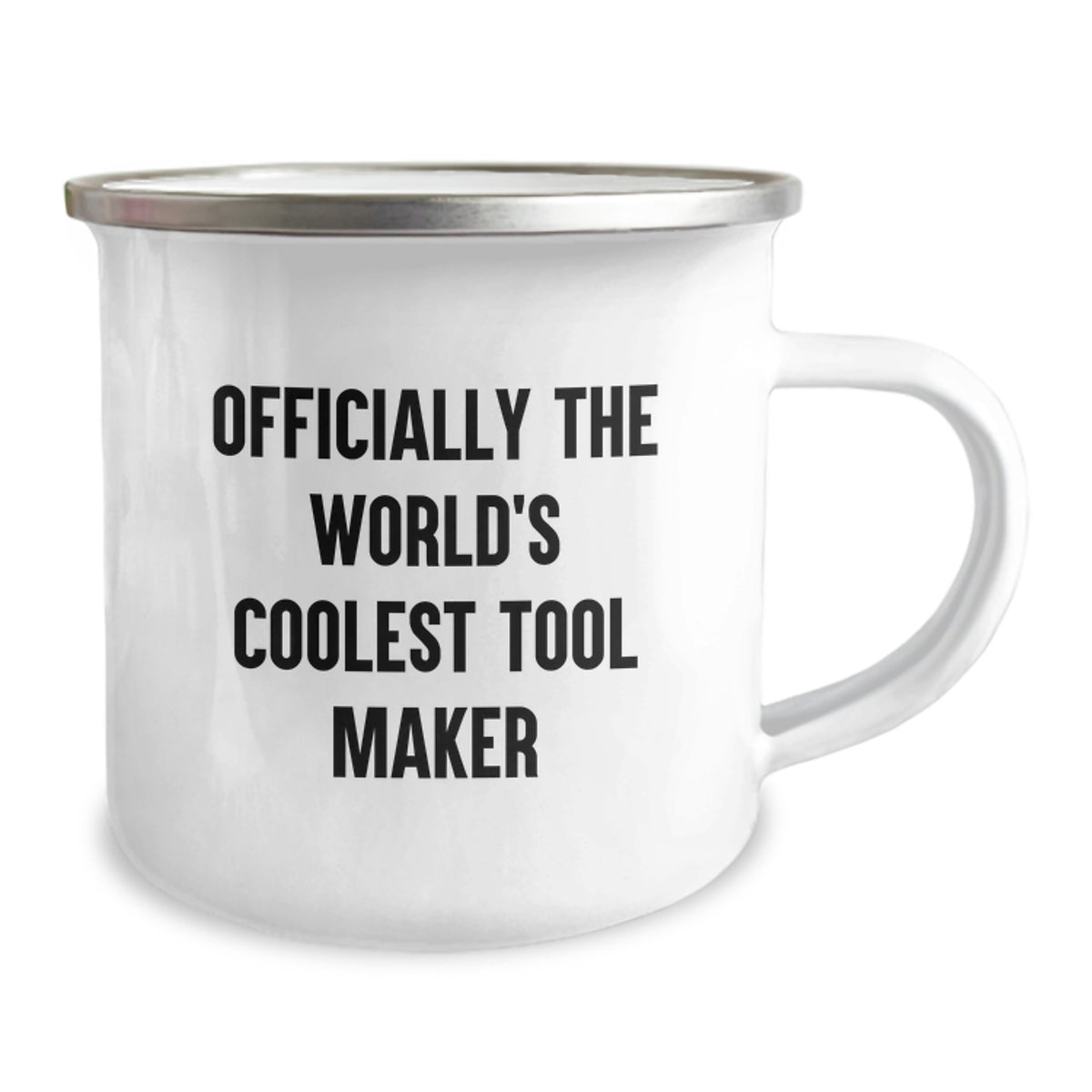 Tool Maker Gift for Him - Keepsake Camping Mug with a Confident Quote - Image 2
