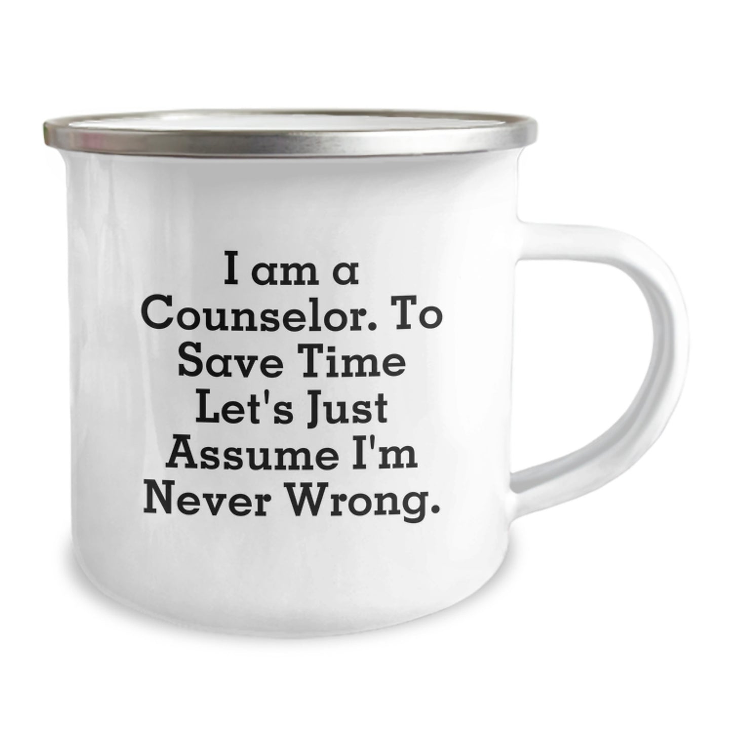 Counselor Keepsake Camping Mug for Him Birthday Gift - Image 2