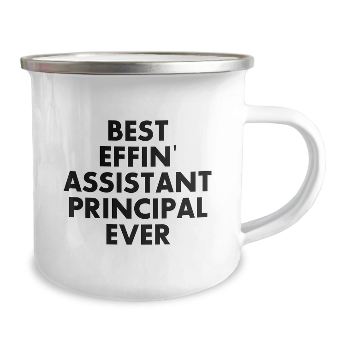 Funny Assistant Principal Gifts for Men, Best Effin' Camping Mug, Graduation Unique Gifts from Coworkers - Image 2