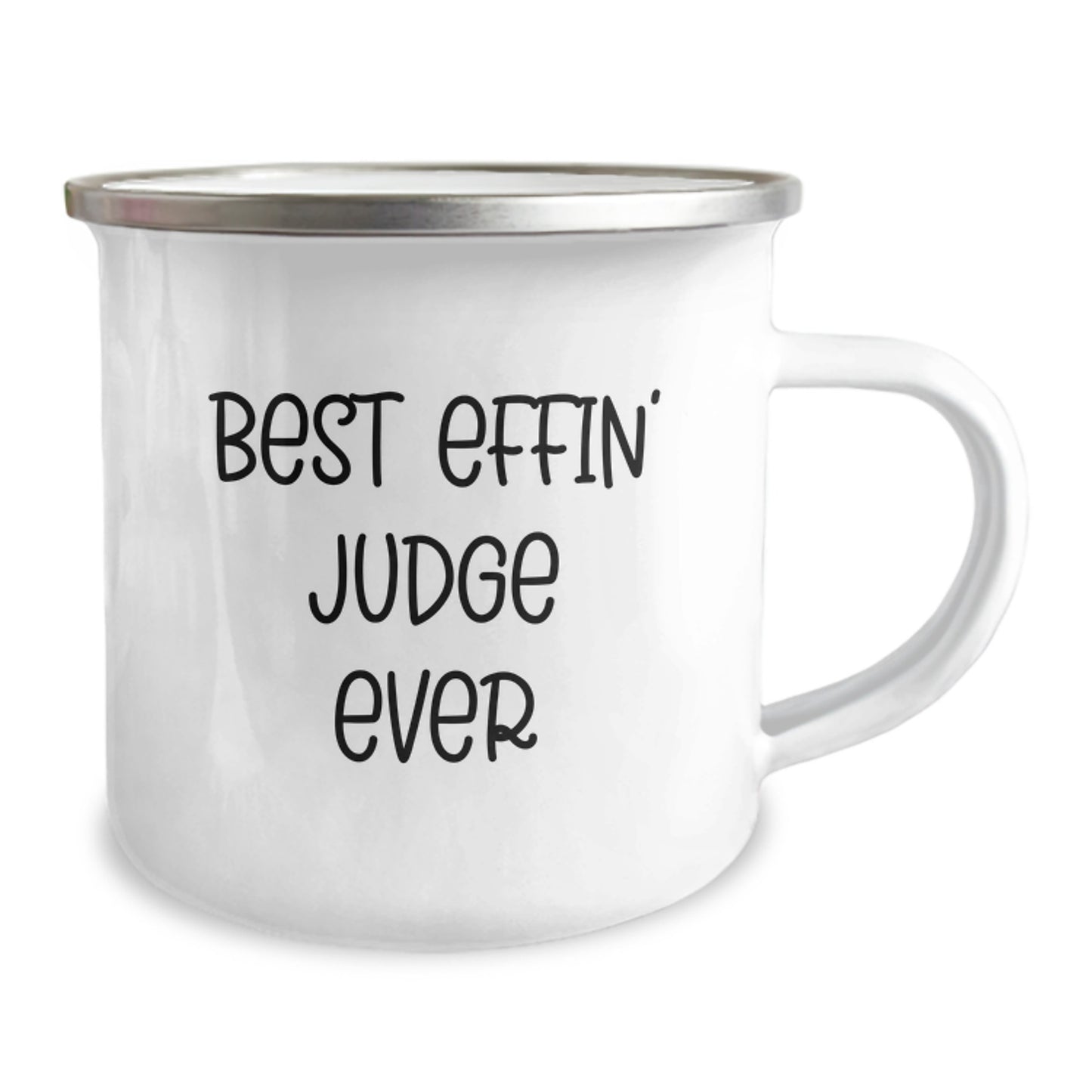 Funny Judge Gifts for Men Friends, Best Effin' Judge Ever Camping Mug for Judge, Perfect Graduation Unique Gifts for Men from Friends - Image 2