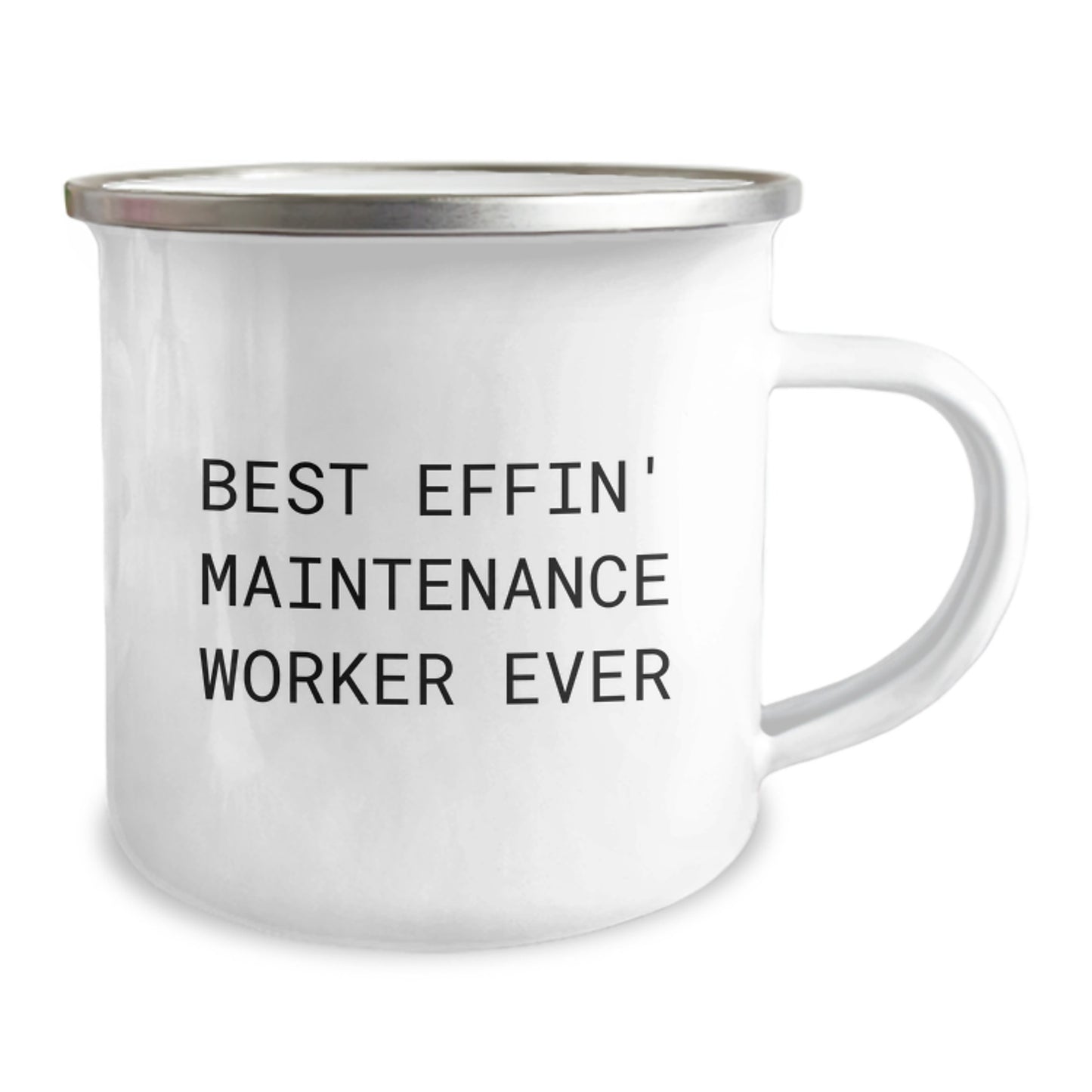 Funny Gifts for Maintenance Worker, Best Effin' Maintenance Worker Ever Camping Mug, Unique Graduation Unique Gifts for Maintenance Worker - Image 2