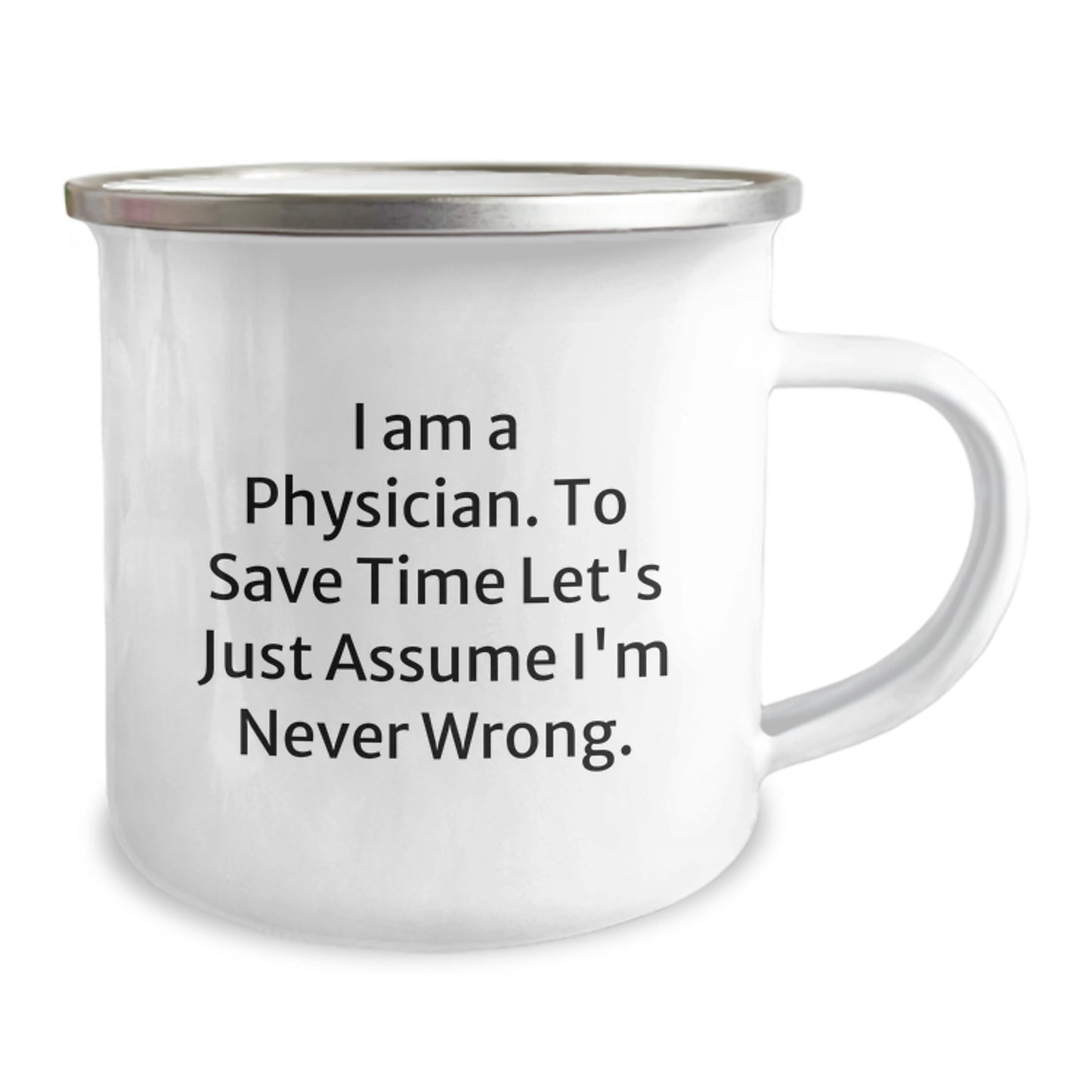 Funny Physician Camping Mug for Graduation Gifts from Friends to Men - Image 2