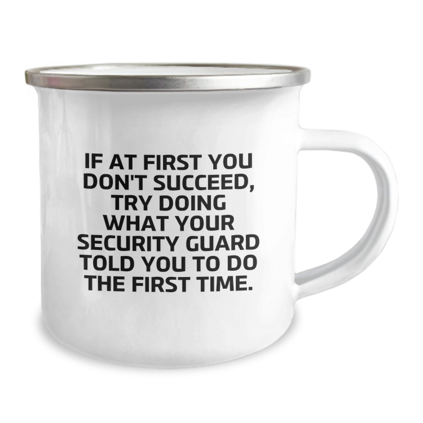 Security Guard Keepsake Premium Camping Mug Surprise Birthday Gift - Image 2