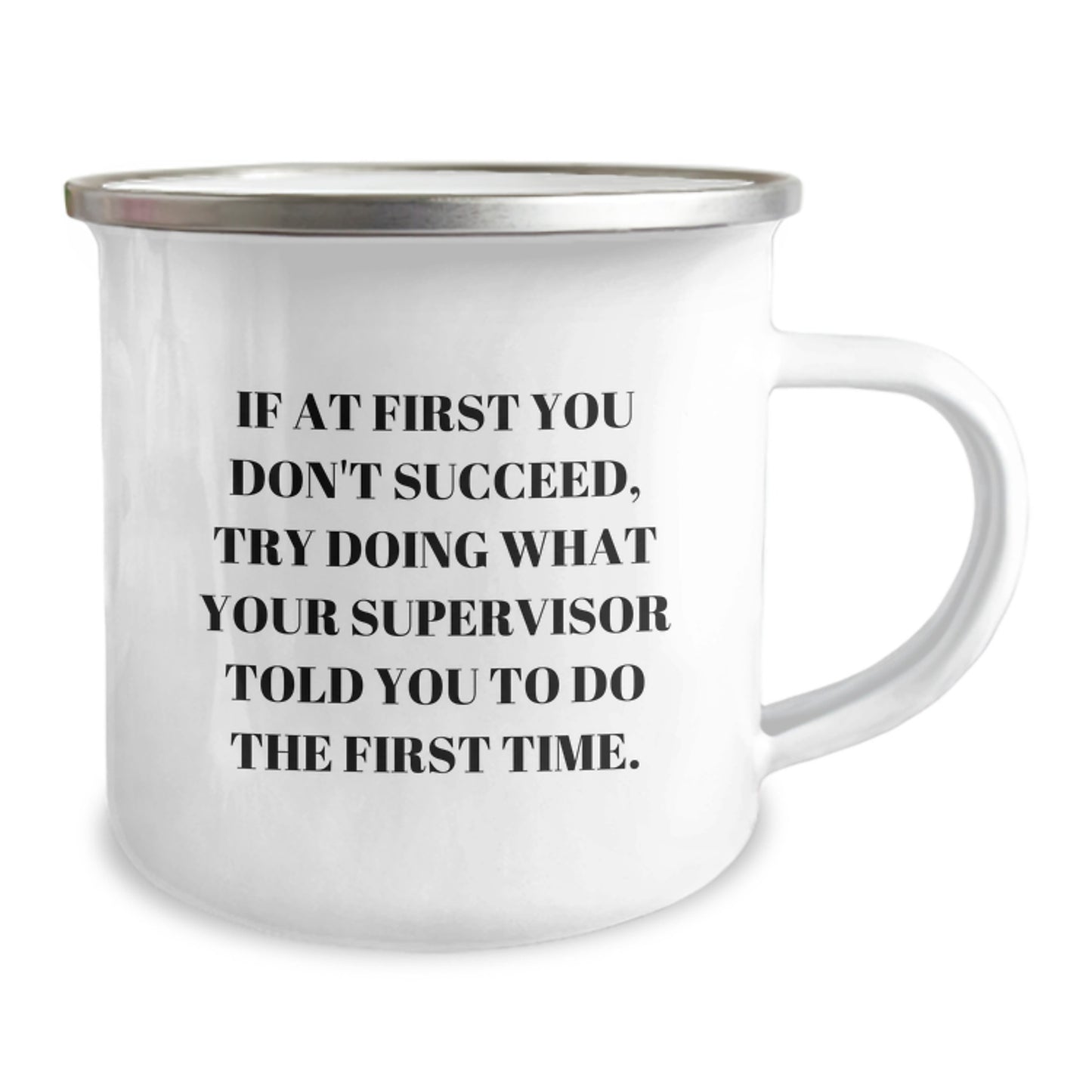 Funny Supervisor Camping Mug Gifts from Friends or Family for Valentine's Unique Ideas - Image 2