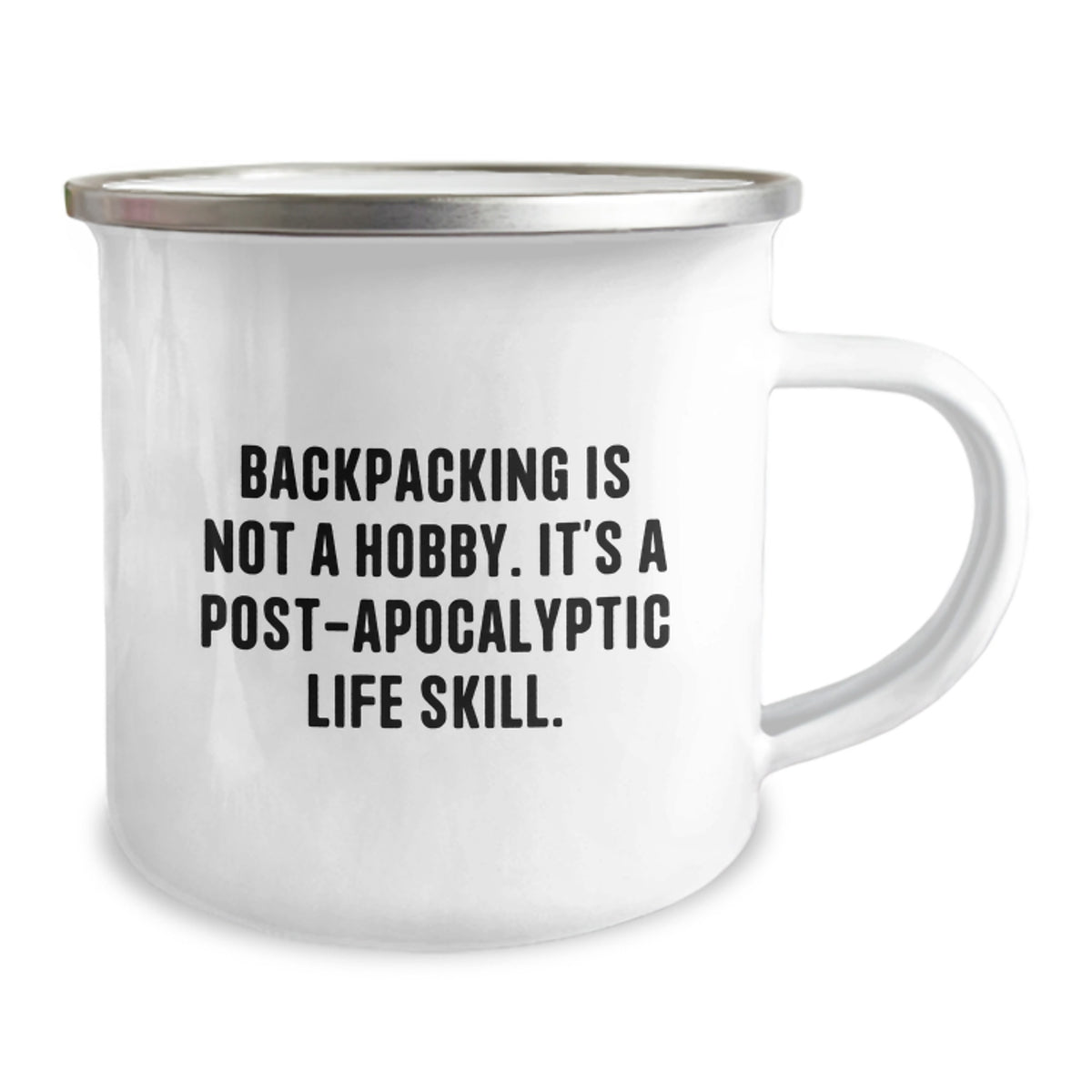 Backpacking Keepsake Camping Mug for Him Adventure Birthday Gift - Image 2