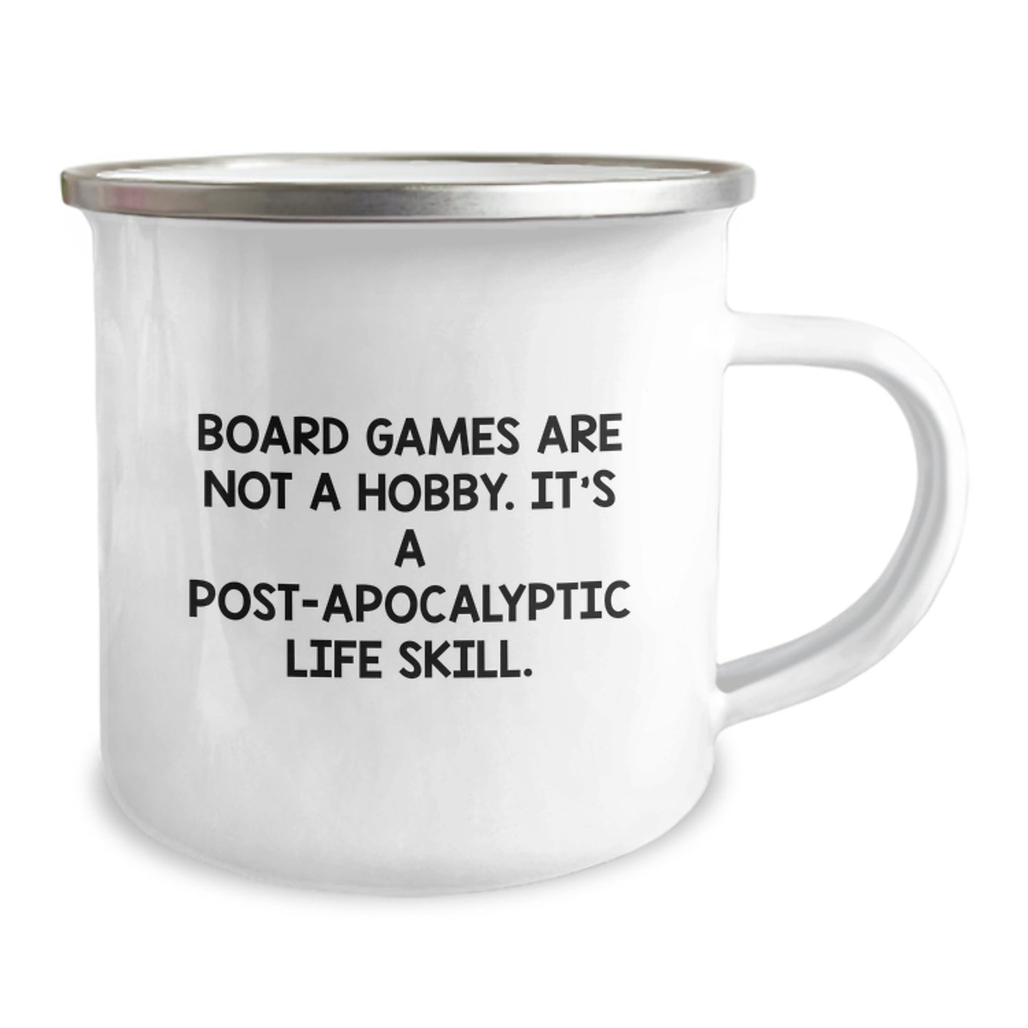 Funny Board Games Camping Mug, Gifts from Friends for Board Games Enthusiasts, Birthday Unique Gifts - Image 2