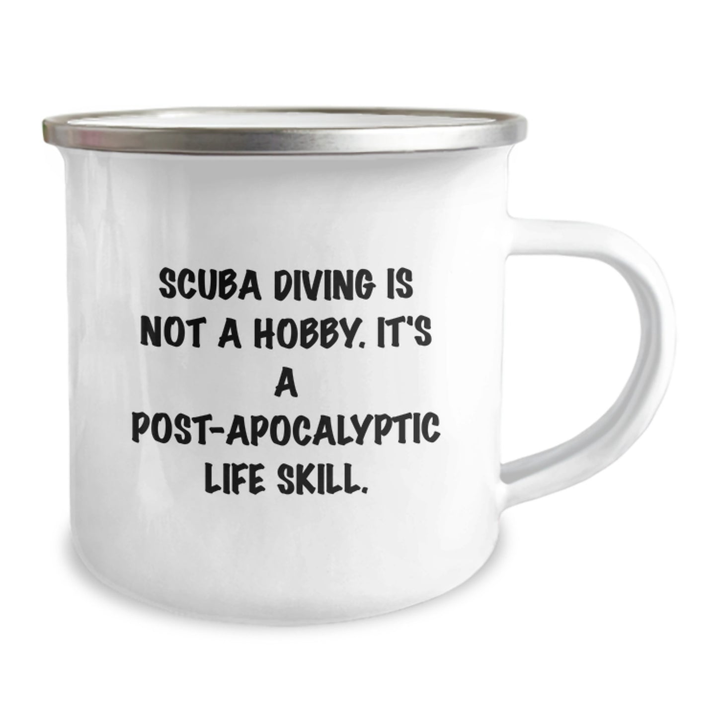 Scuba Diving Keepsake Camping Mug for Him Birthday Gift Stainless - Image 2