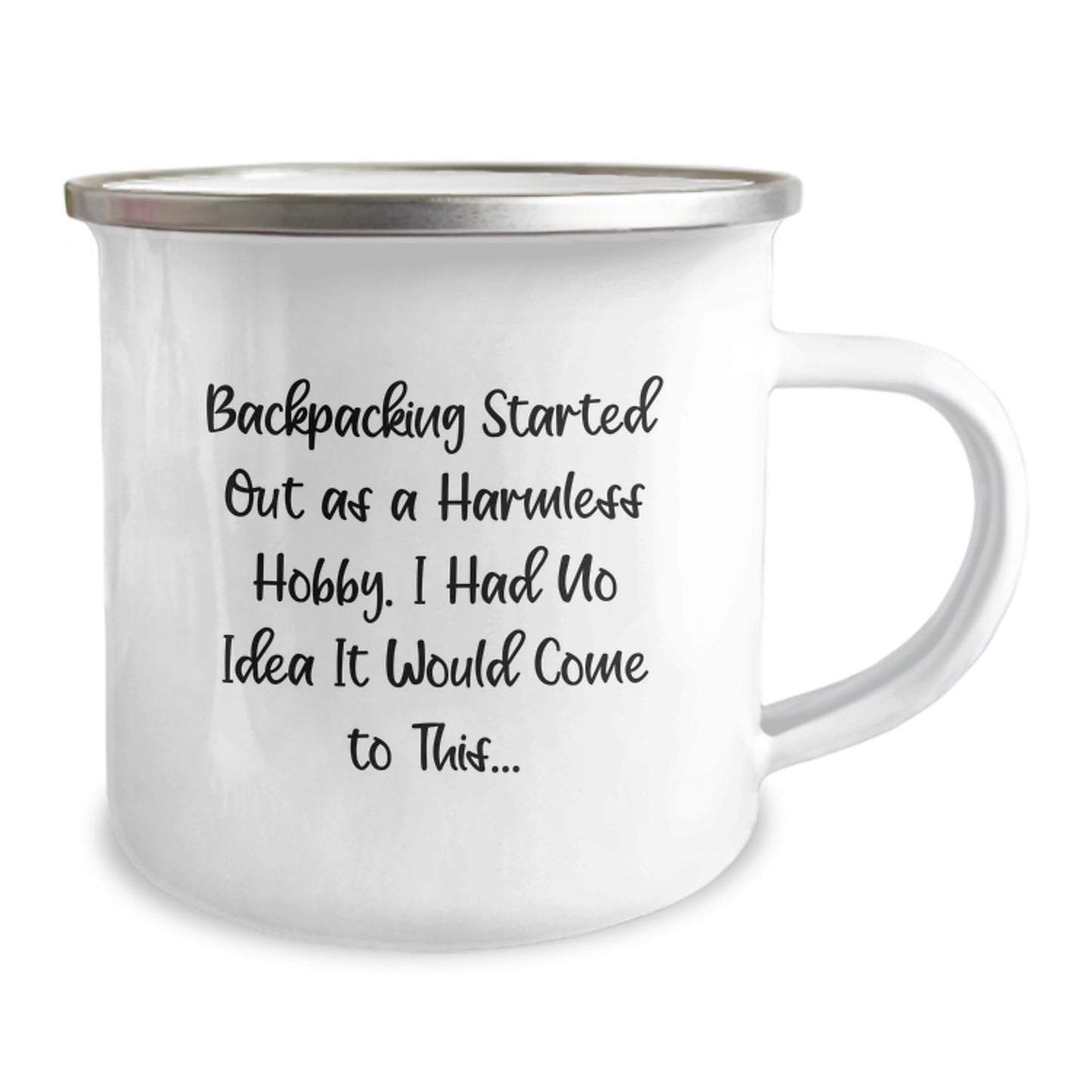 Backpacking Keepsake Camping Mug for Him Adventure Birthday Gift - Image 2