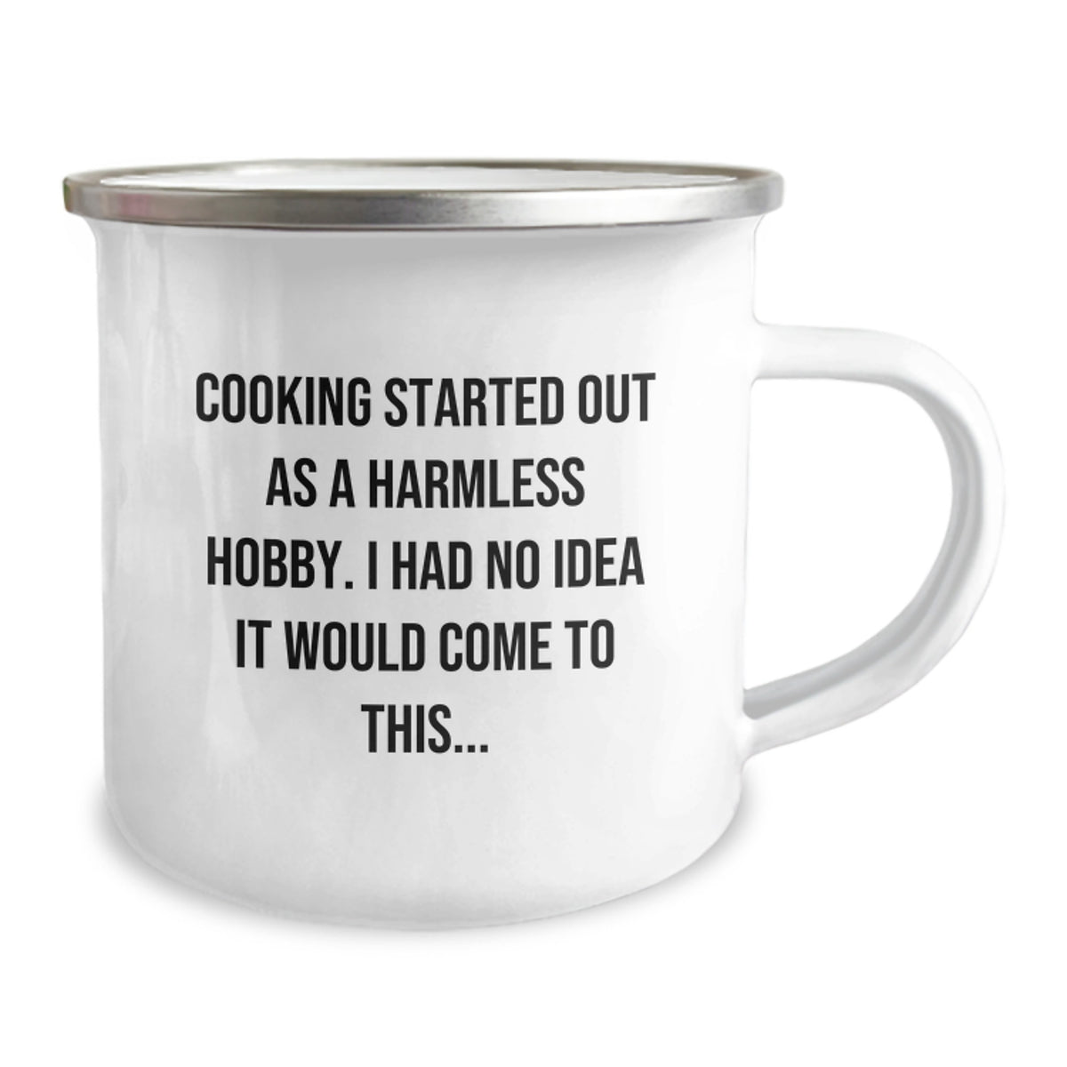 Witty Cooking Camping Mug for Friends Novelty Birthday Gift with Quote - Image 2