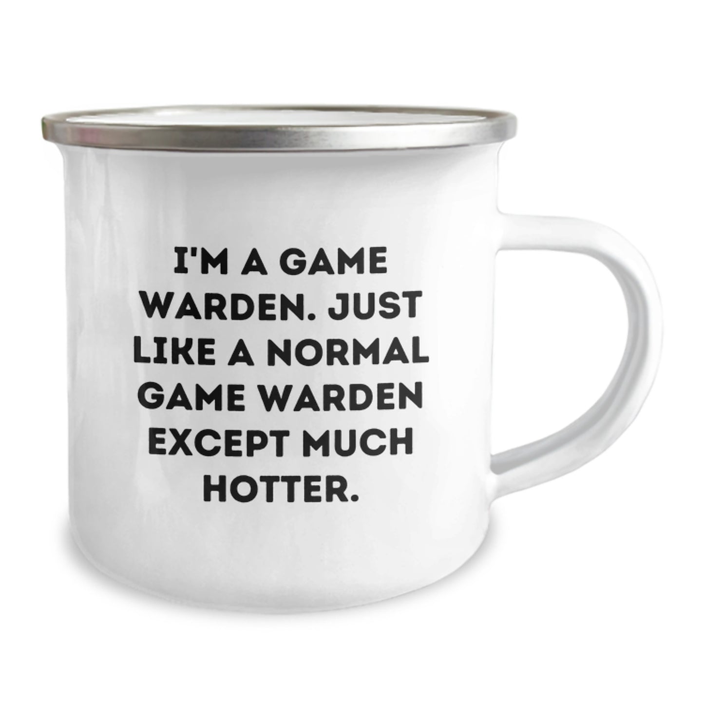Funny Game Warden Humor Camping Mug Gifts for Game Wardens - Hotter Than Normal - Game Warden Birthday Unique Gifts from Friends - Image 2