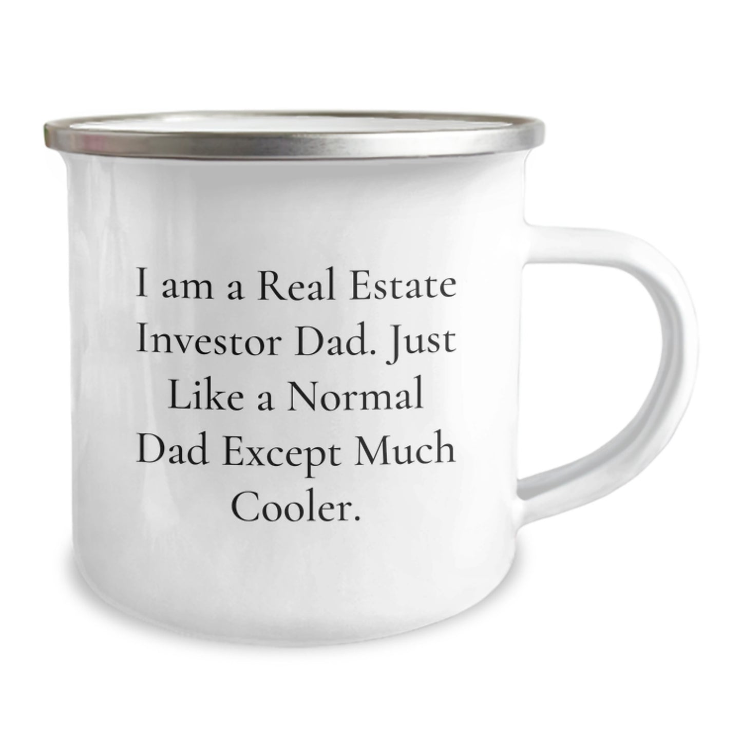 Real Estate Investor Keepsake Camping Mug for Him Birthday Gift - Image 2